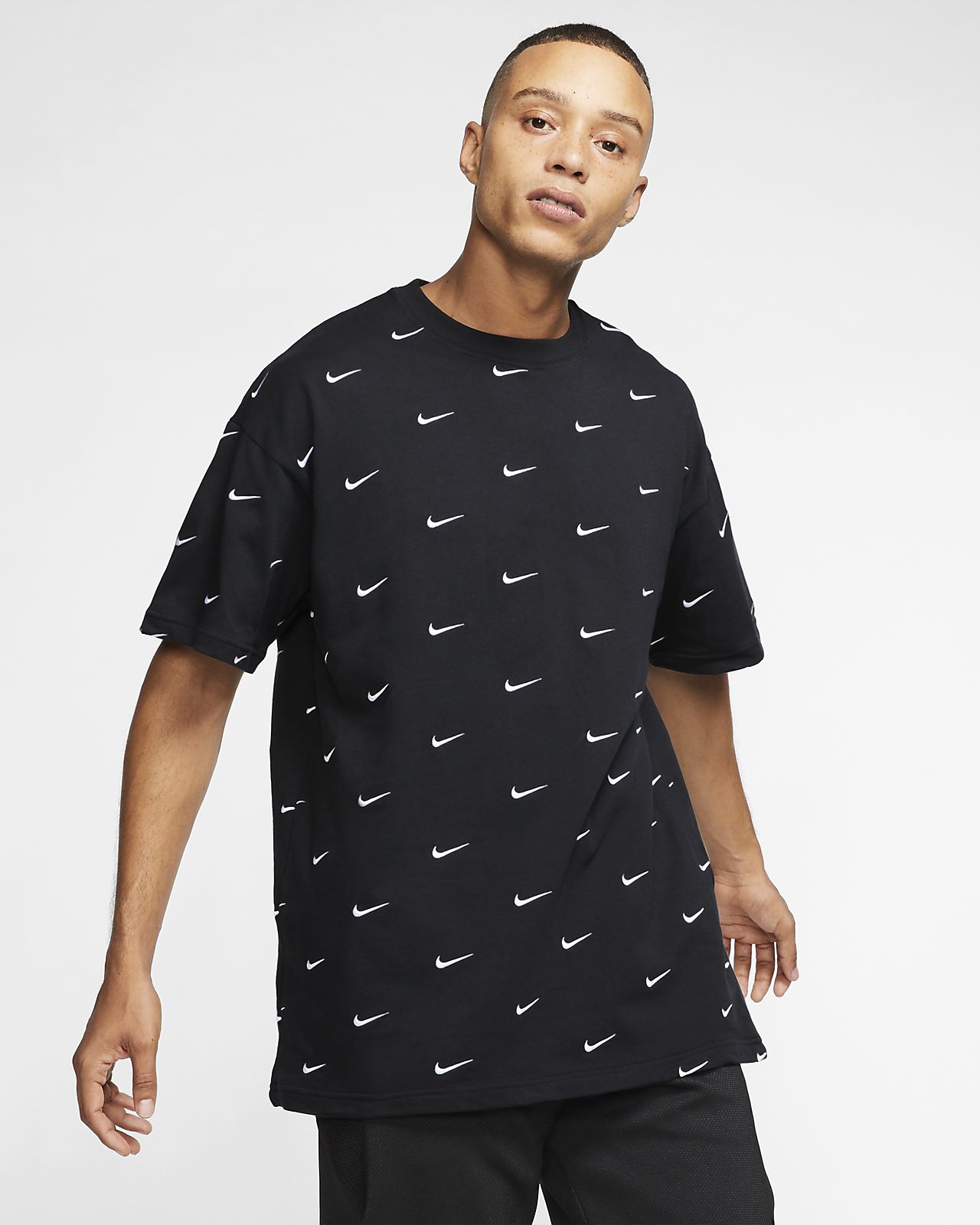 Nike公式 ナイキ メンズ スウッシュ ロゴ Tシャツ オンラインストア