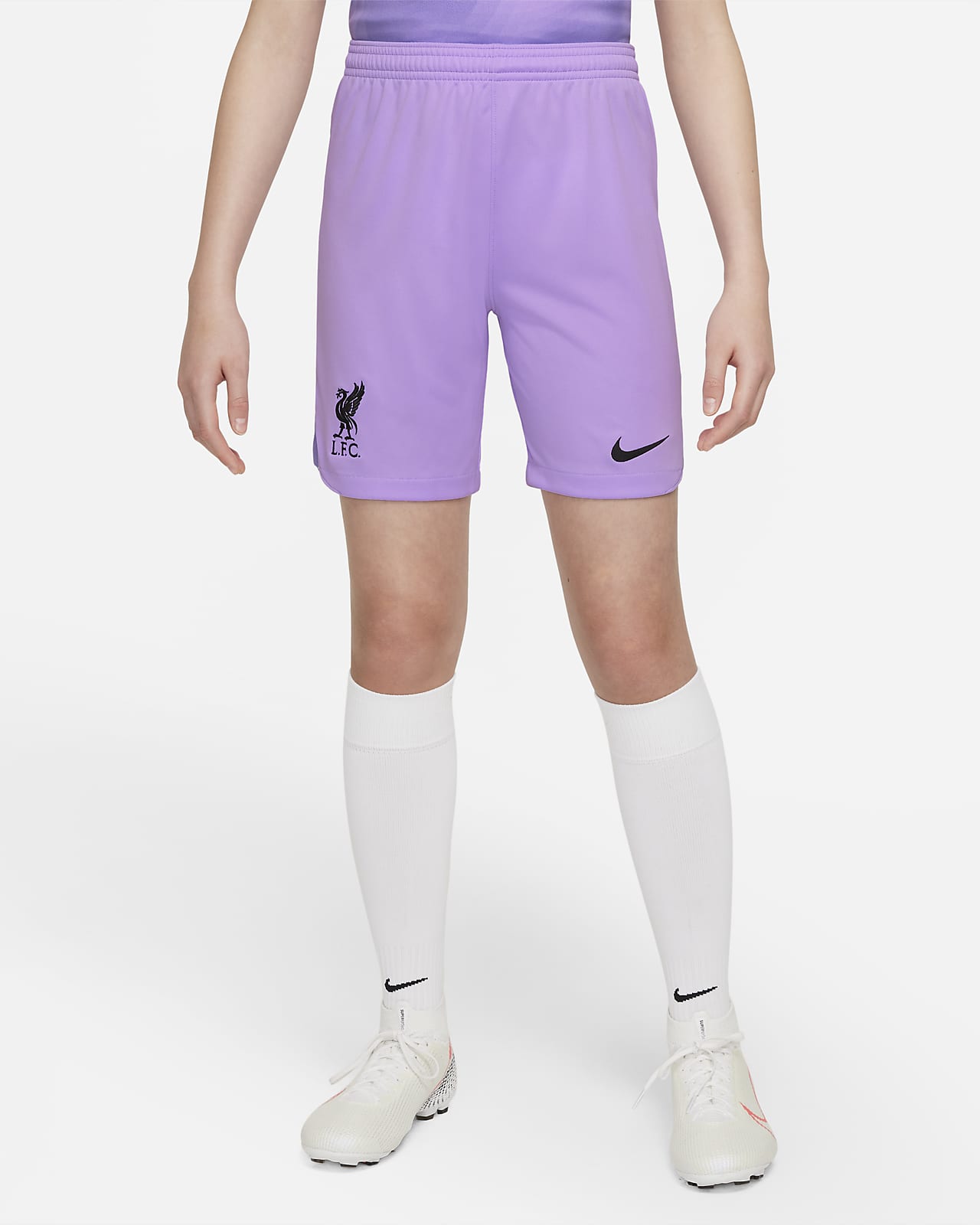 Liverpool F.C. 2022/23 Stadium Goalkeeper Older Kids' Nike Dri-FIT Football Shorts