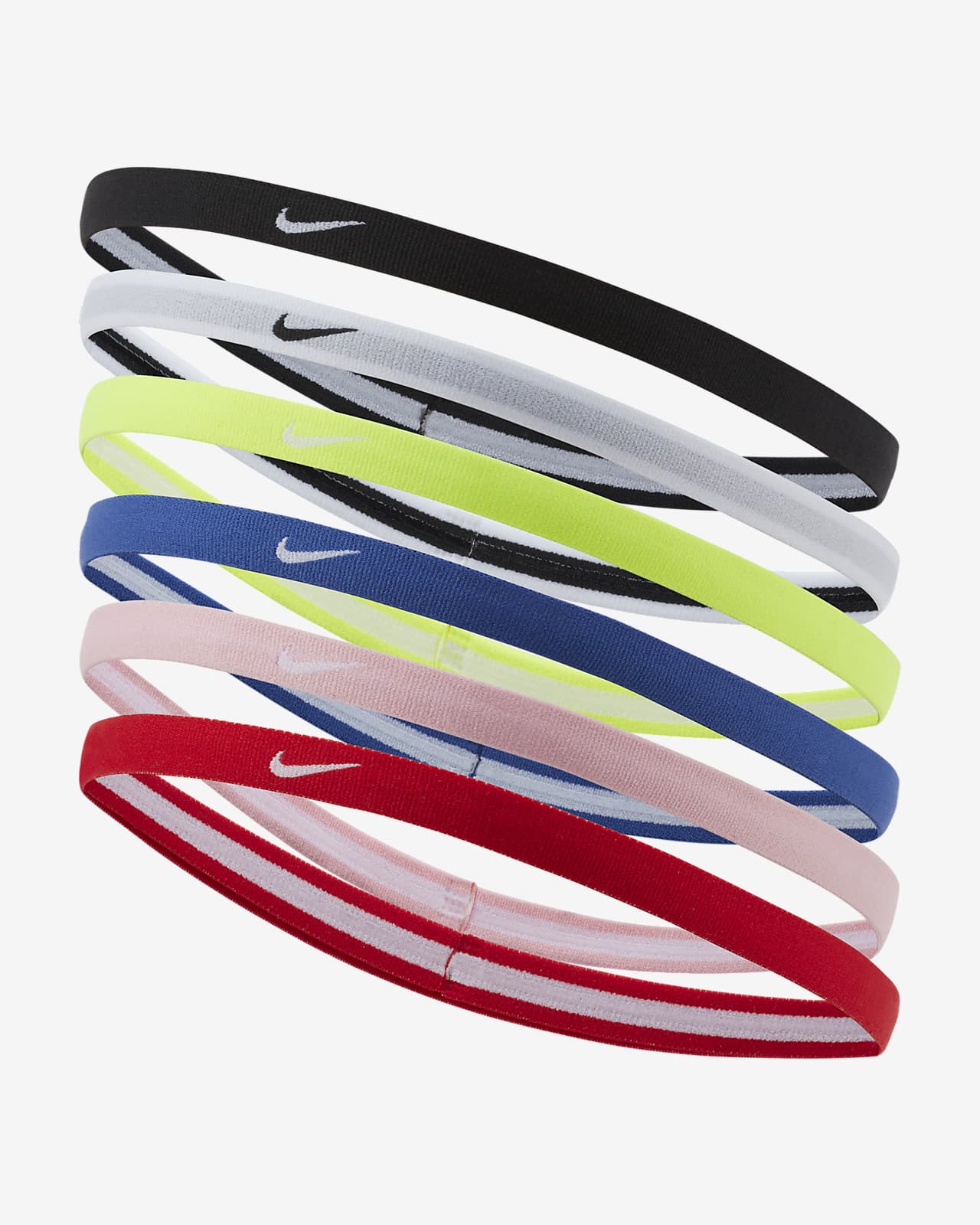 Nike Swoosh Big Kids' Headband (6-Pack)