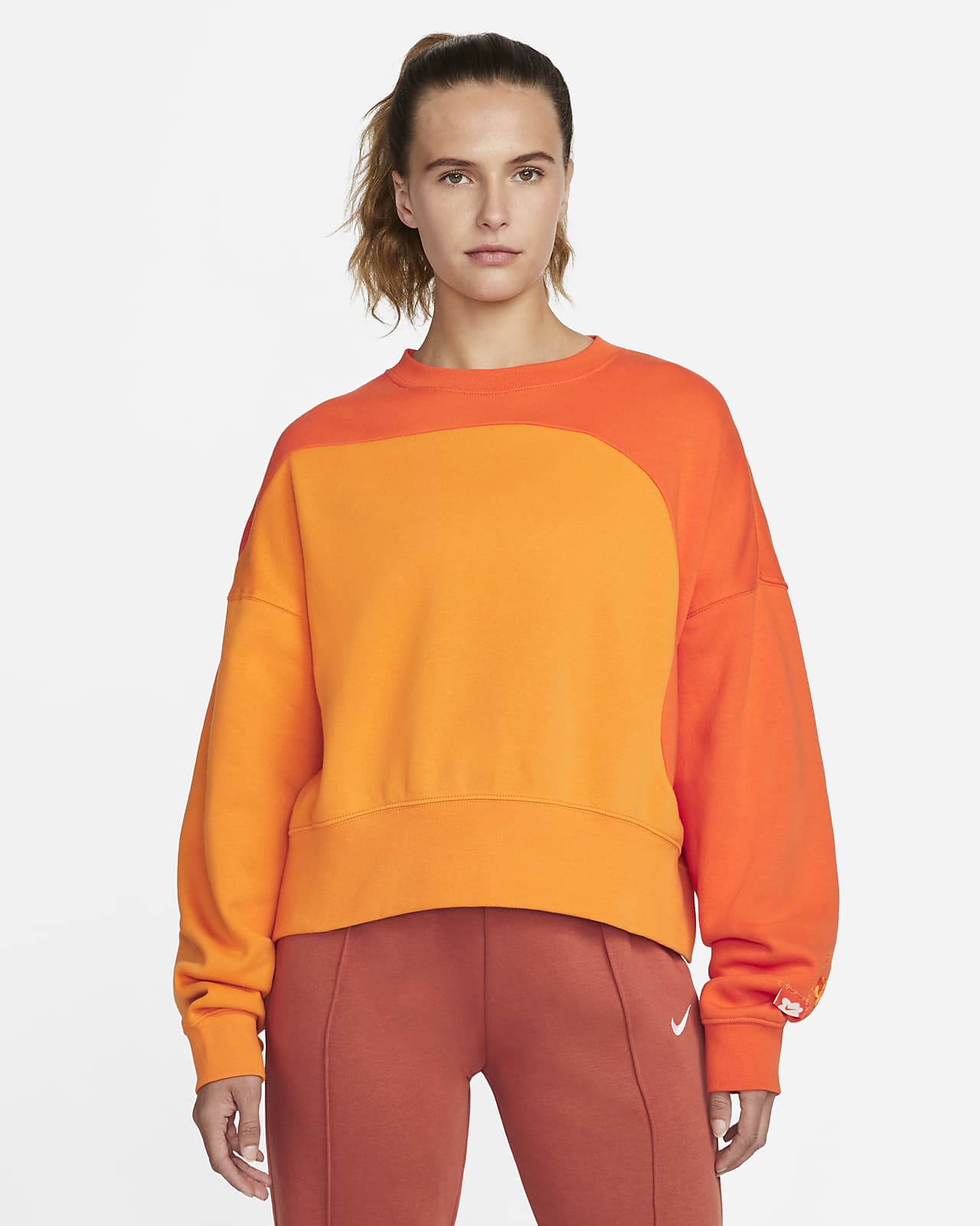Nike Sportswear Color Clash Women's Fleece Sweatshirt