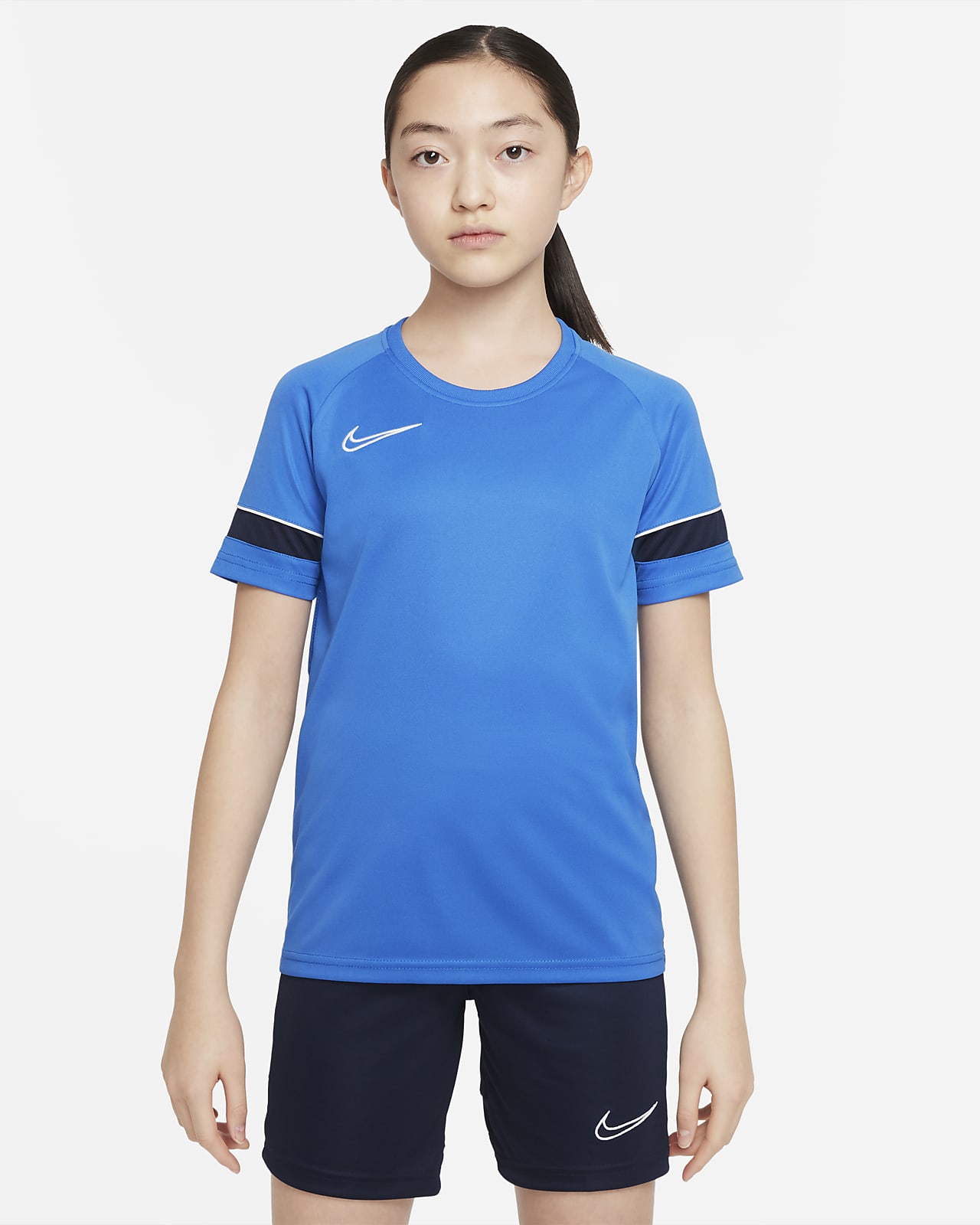 Nike Dri-FIT Academy Older Kids' Short-Sleeve Football Top