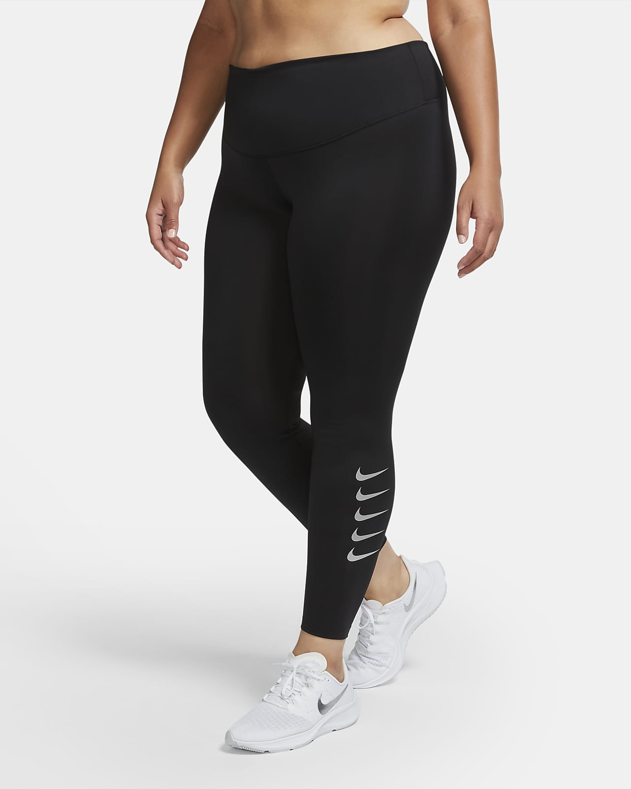 plus size nike logo leggings