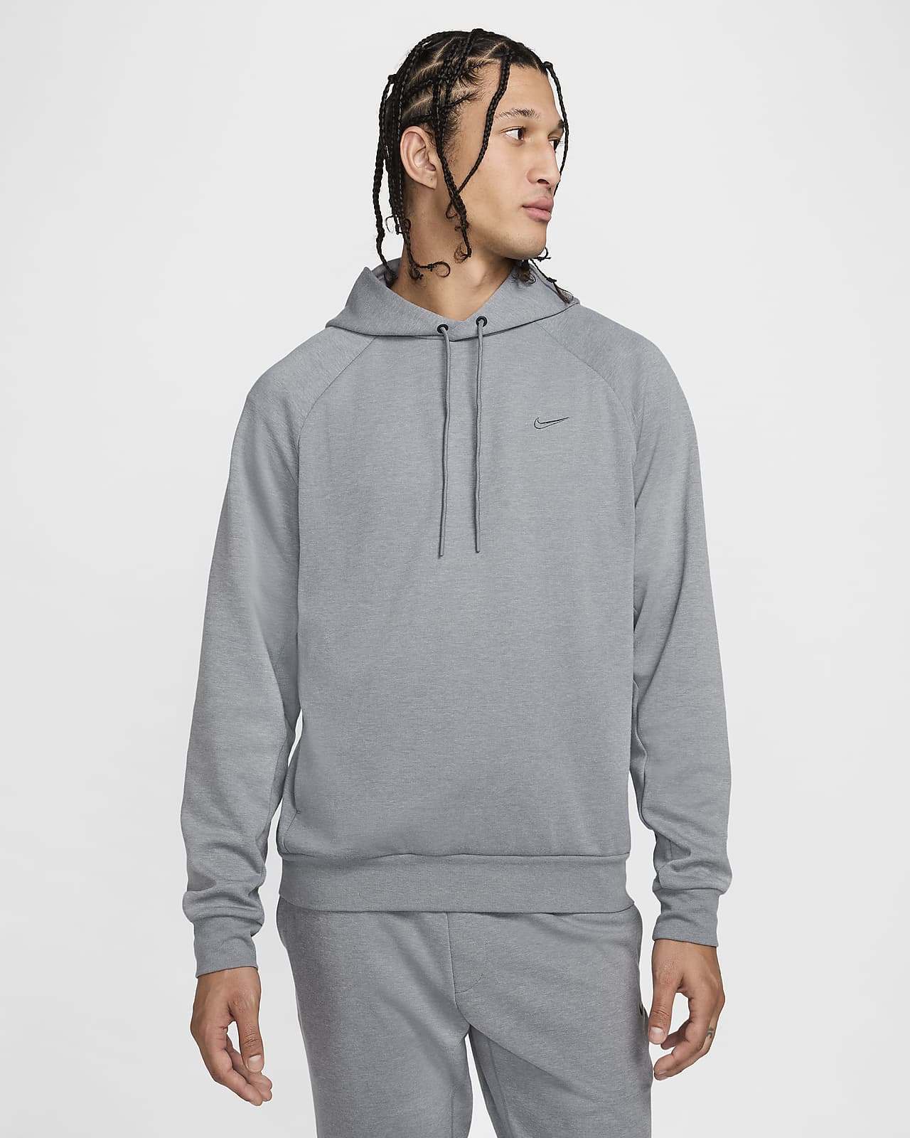 Felpa pullover versatile con cappuccio Dri-FIT UV Nike Primary – Uomo