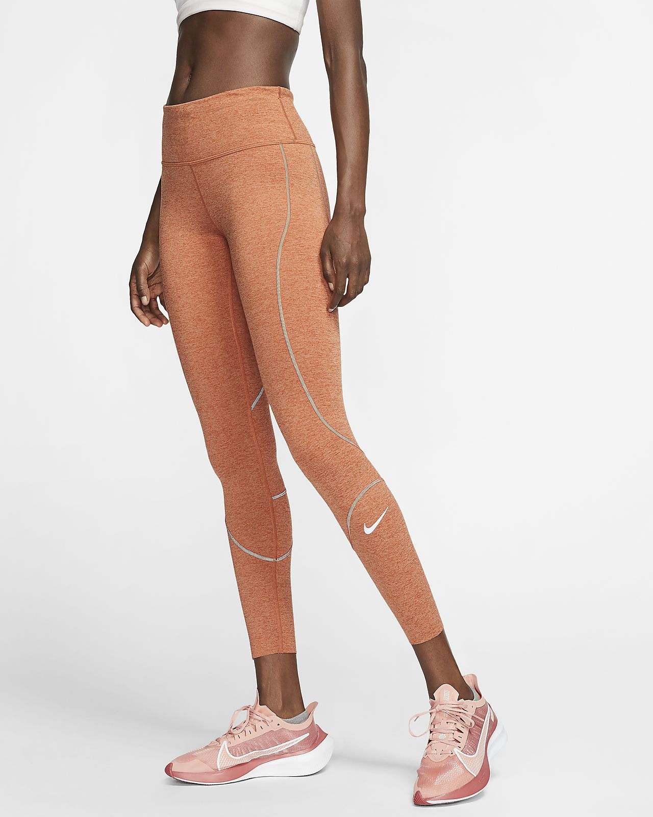 nike tights orange