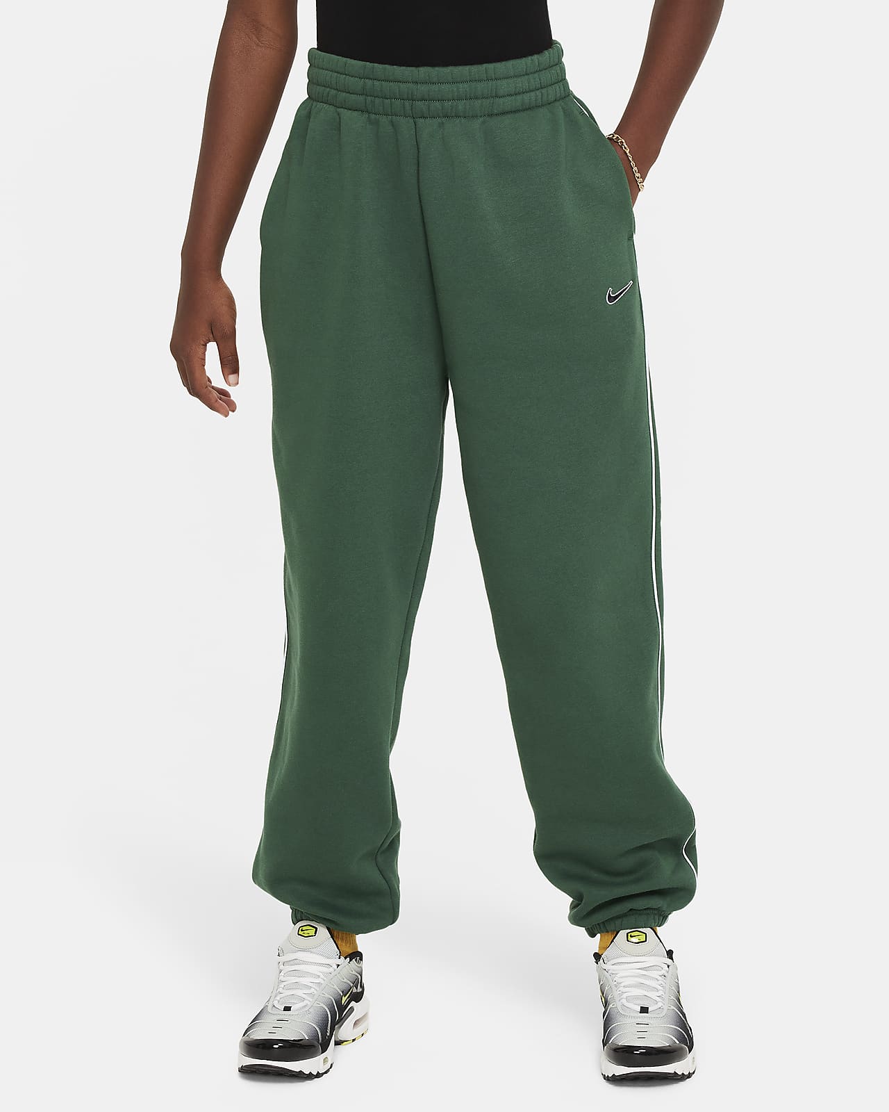 Nike Sportswear Pantalons oversized de teixit Fleece - Nena