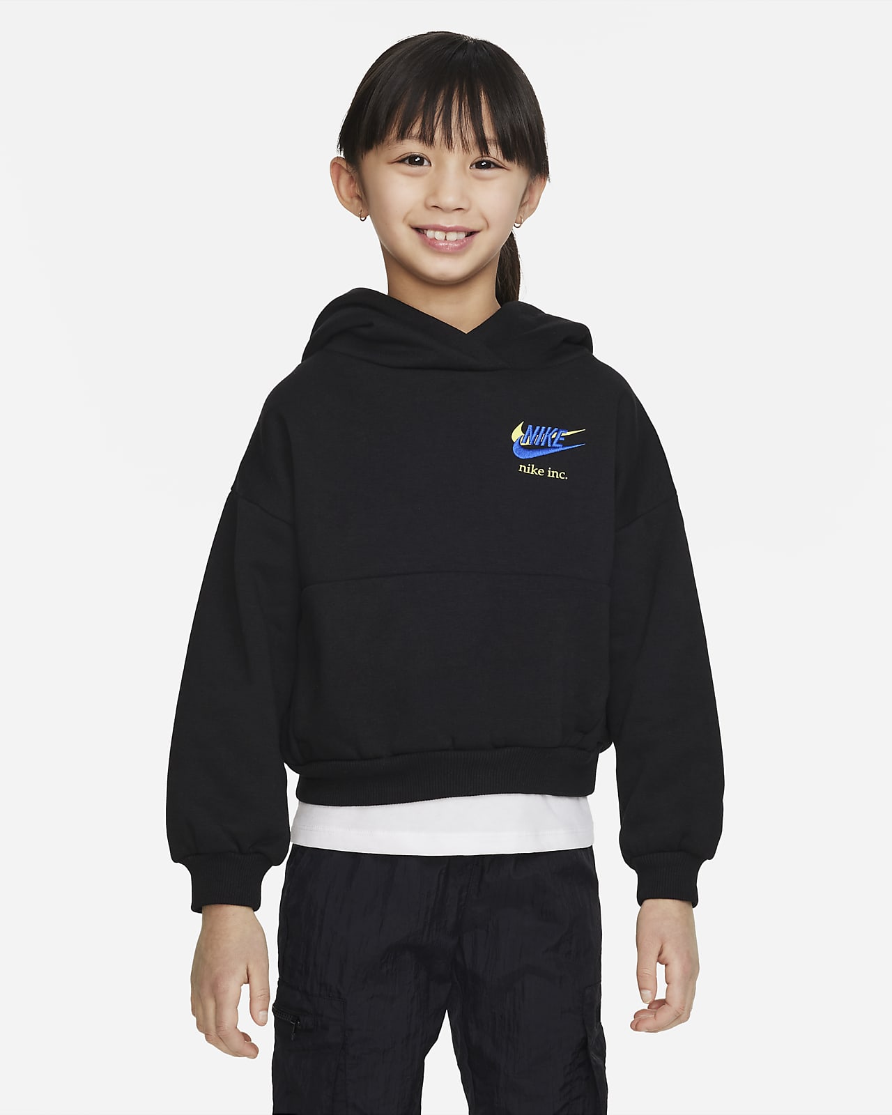 Nike Sportswear Icon Fleece Pullover Little Kids' Hoodie