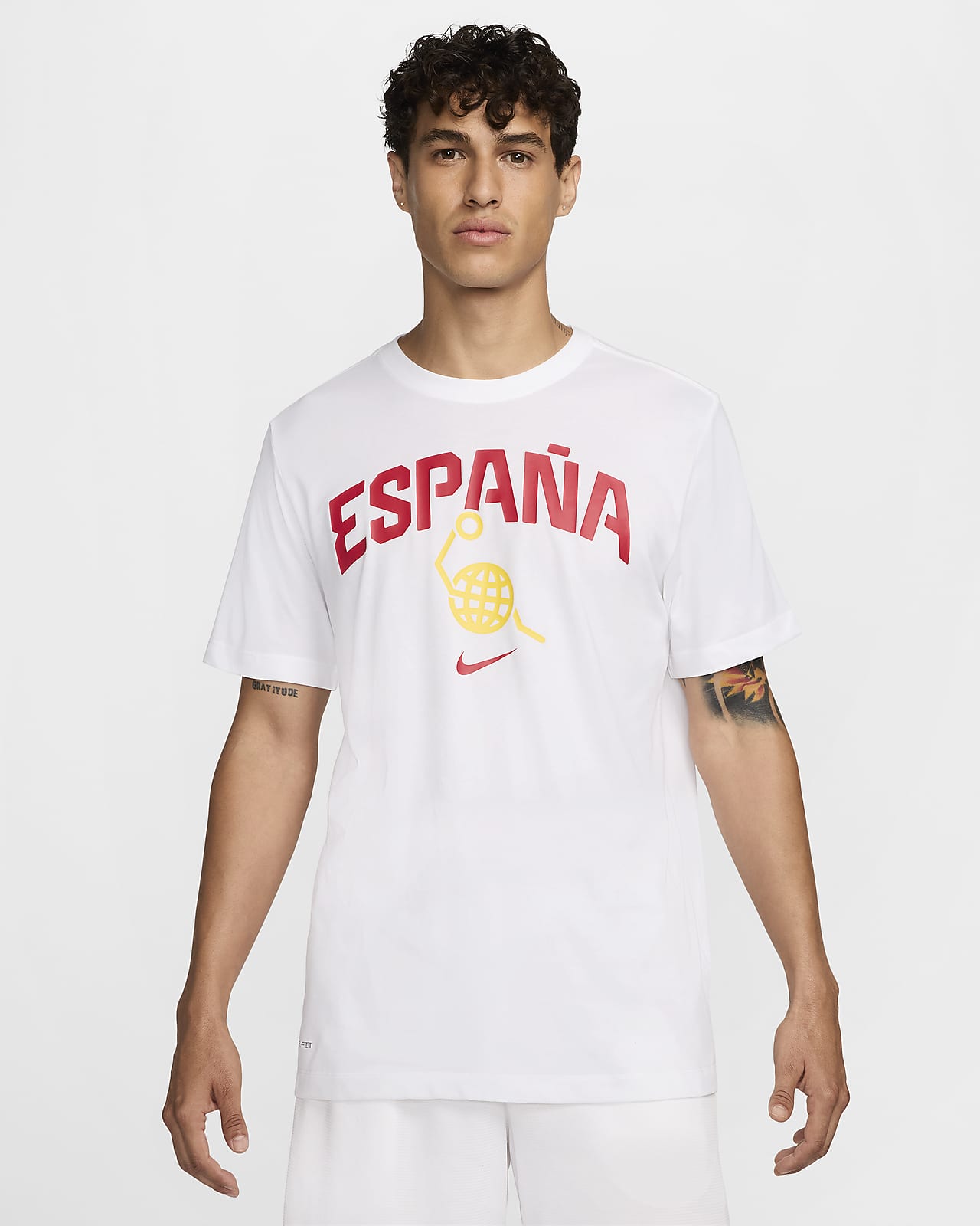 T-shirt da basket Nike Spagna – Uomo