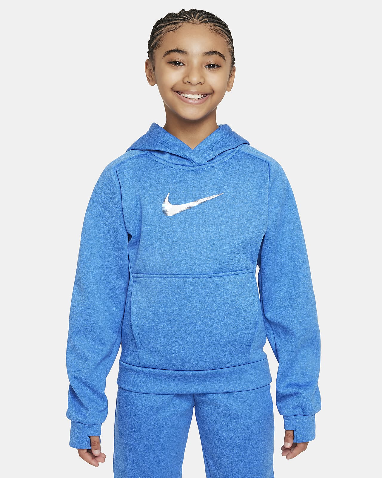 Nike Multi+ Big Kids' Therma-FIT Pullover Hoodie
