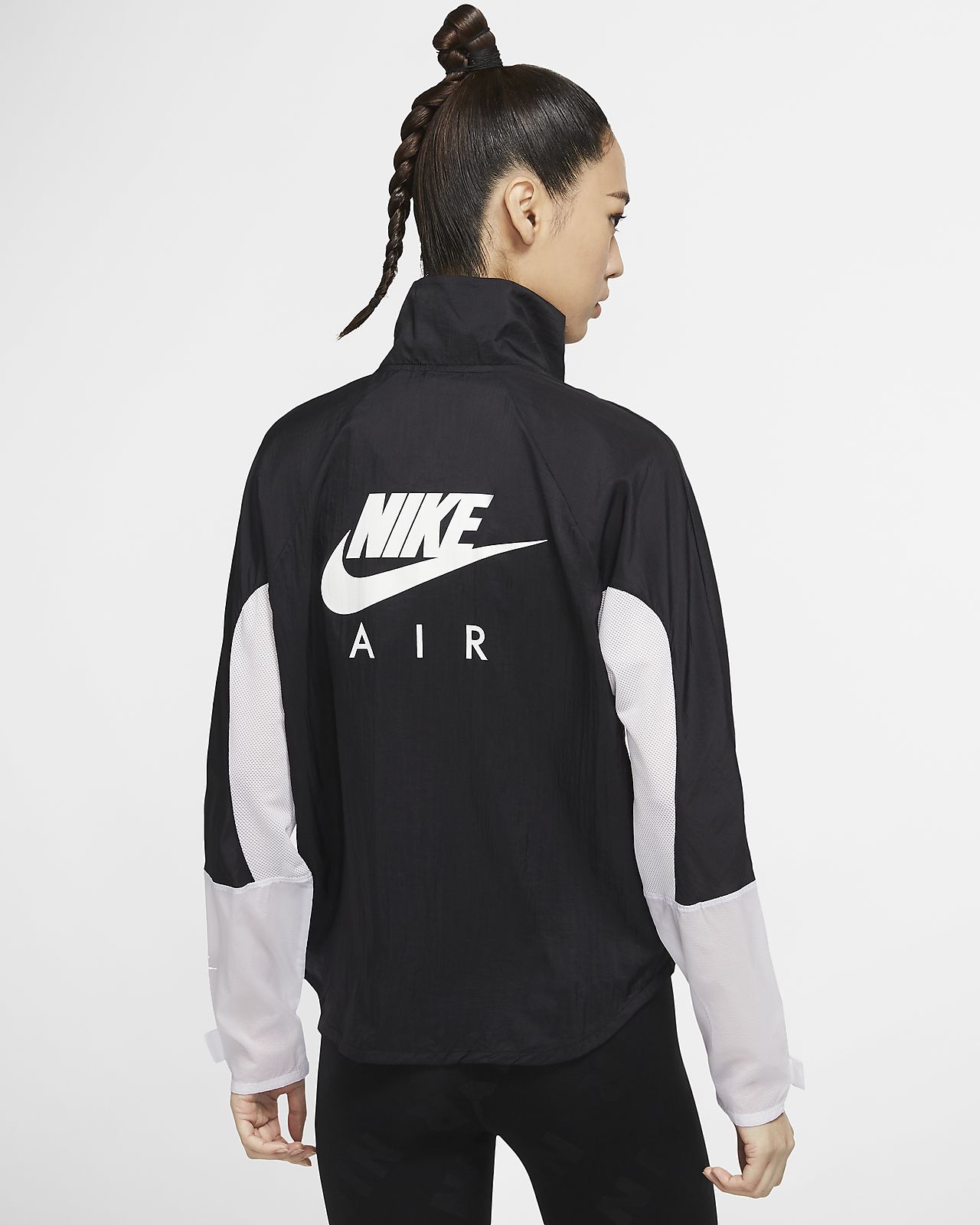 nike zip up running jacket