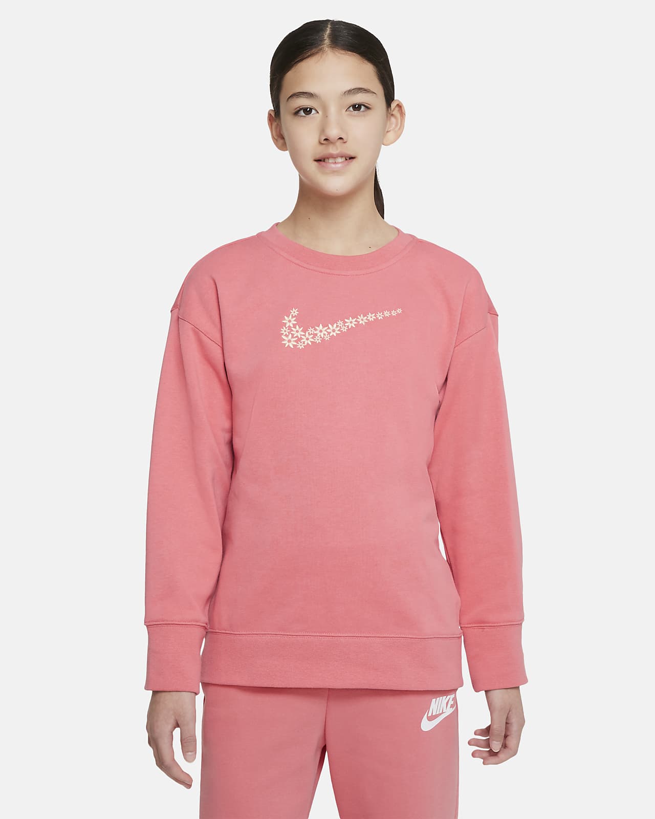 Nike Sportswear Older Kids' (Girls') French Terry Sweatshirt