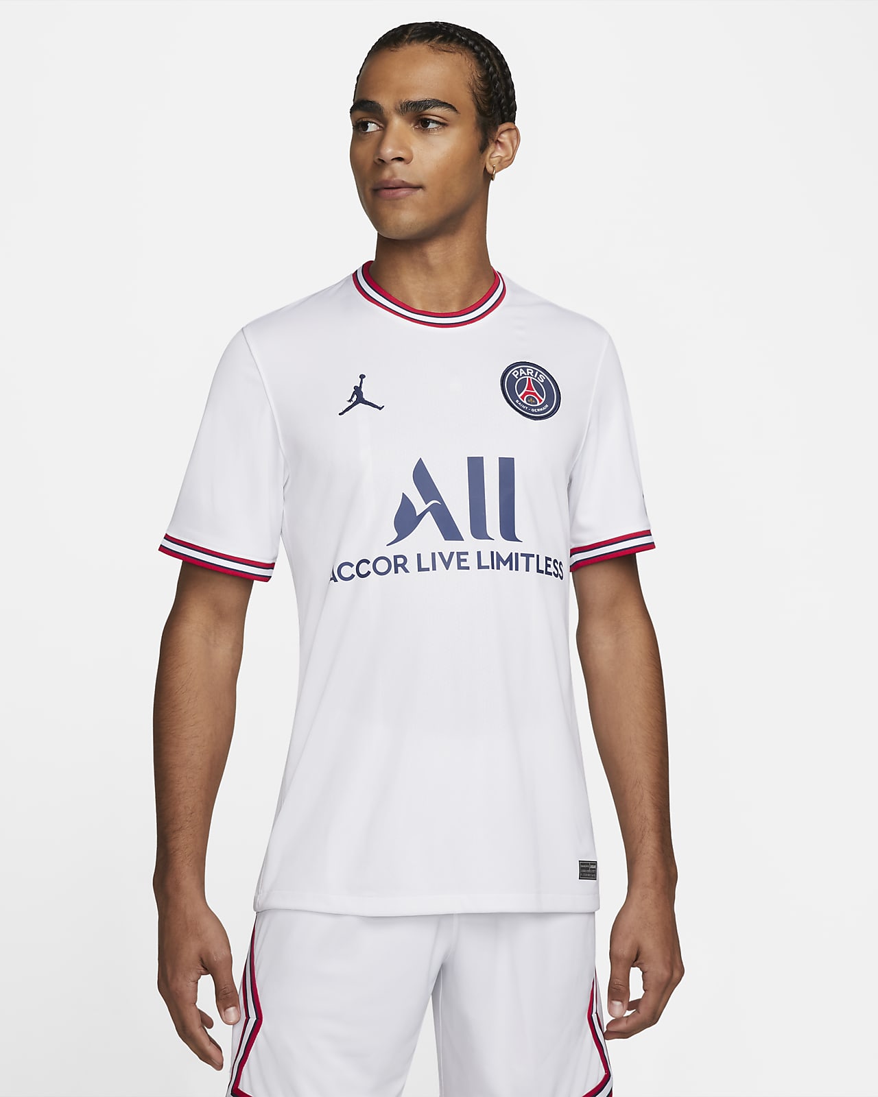 Maglia da calcio Nike Dri-FIT Paris Saint-Germain 2021/2022 Stadium da uomo – Quarta