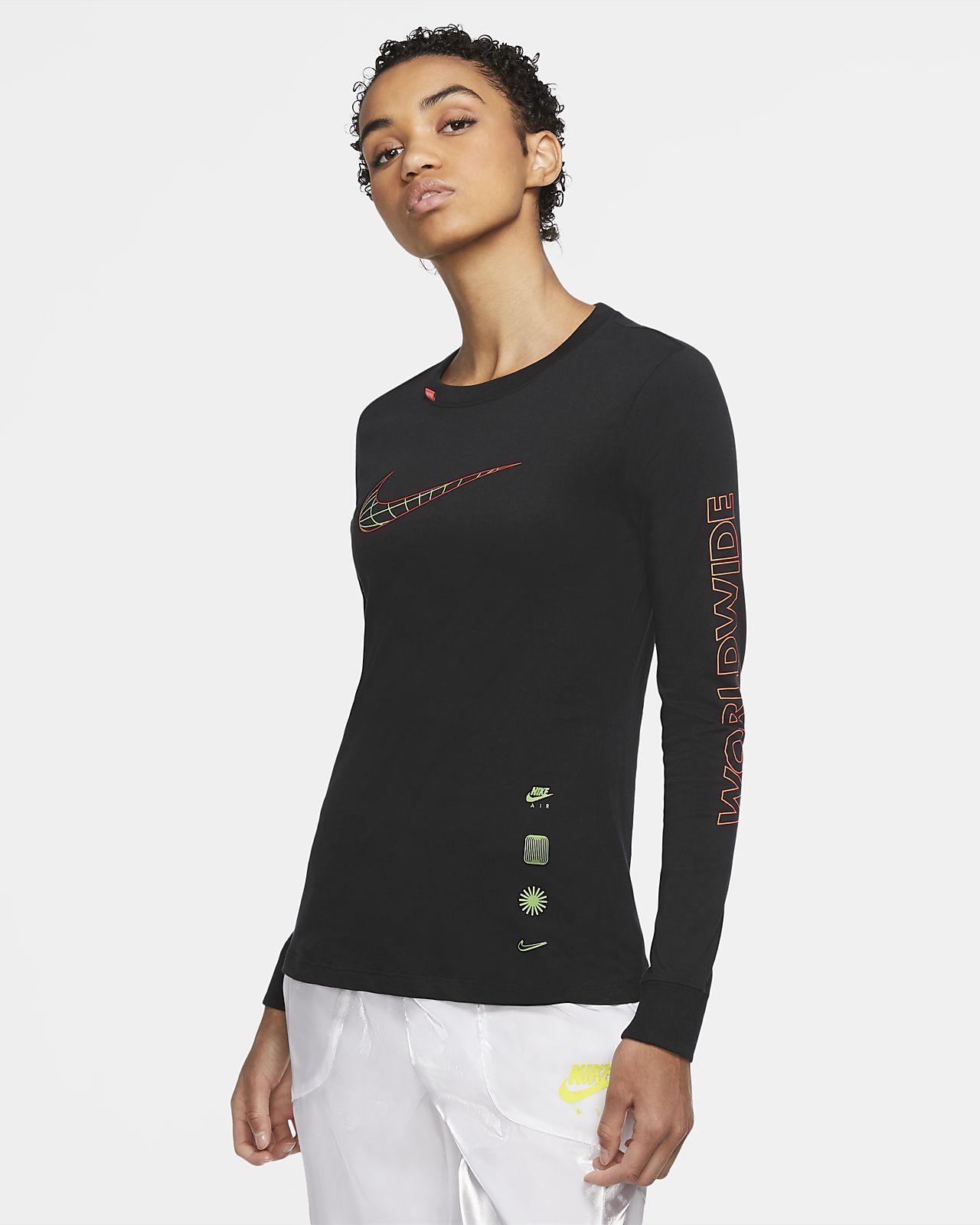 nike t shirts women's long sleeve