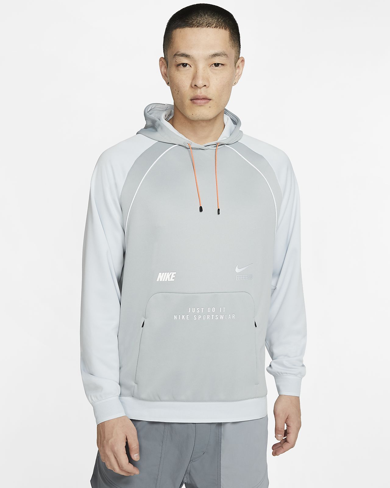 Felpa Pullover in con Cappuccio Uomo Nike Sportswear