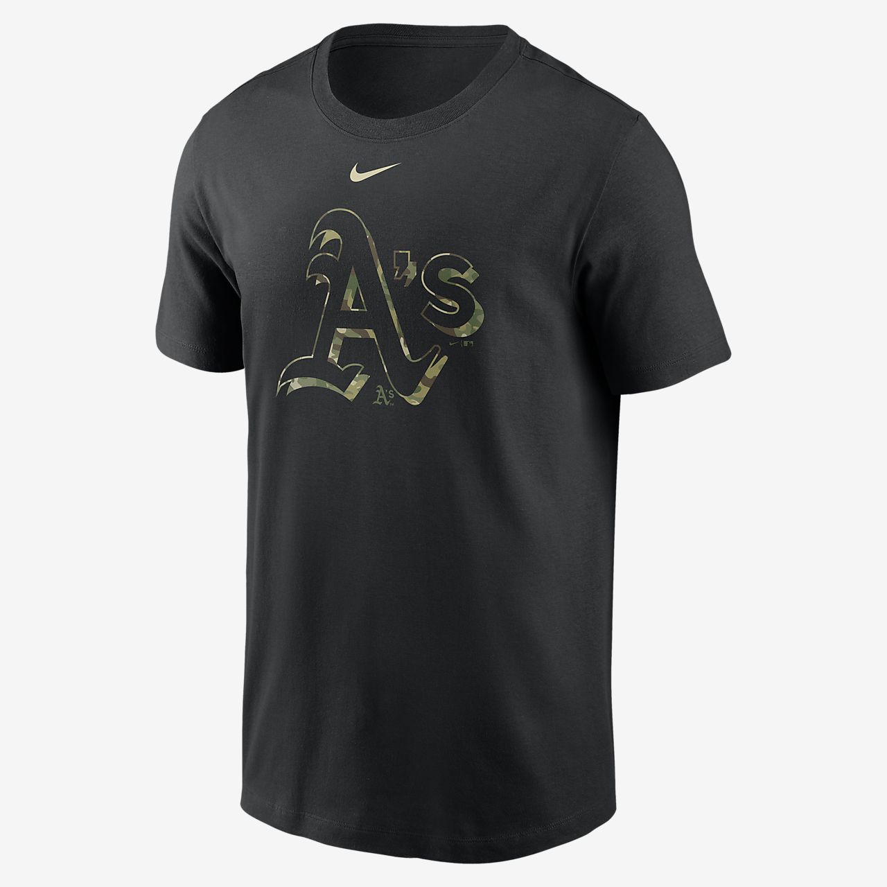 Download Nike Camo Logo (MLB Oakland Athletics) Men's T-Shirt. Nike.com