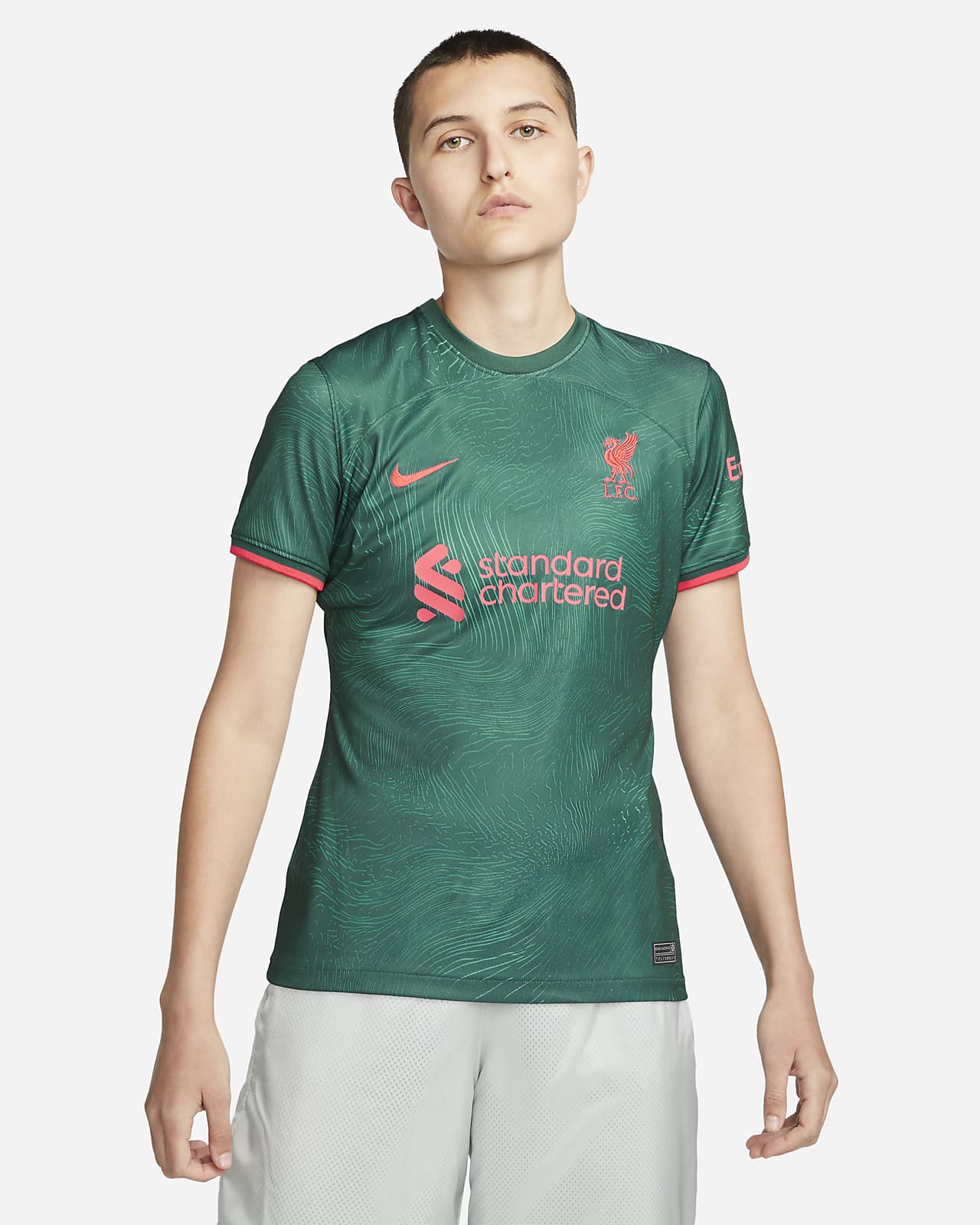 Damska koszulka piłkarska Nike Dri-FIT Liverpool F.C. Stadium 2022/23 (wersja trzecia)