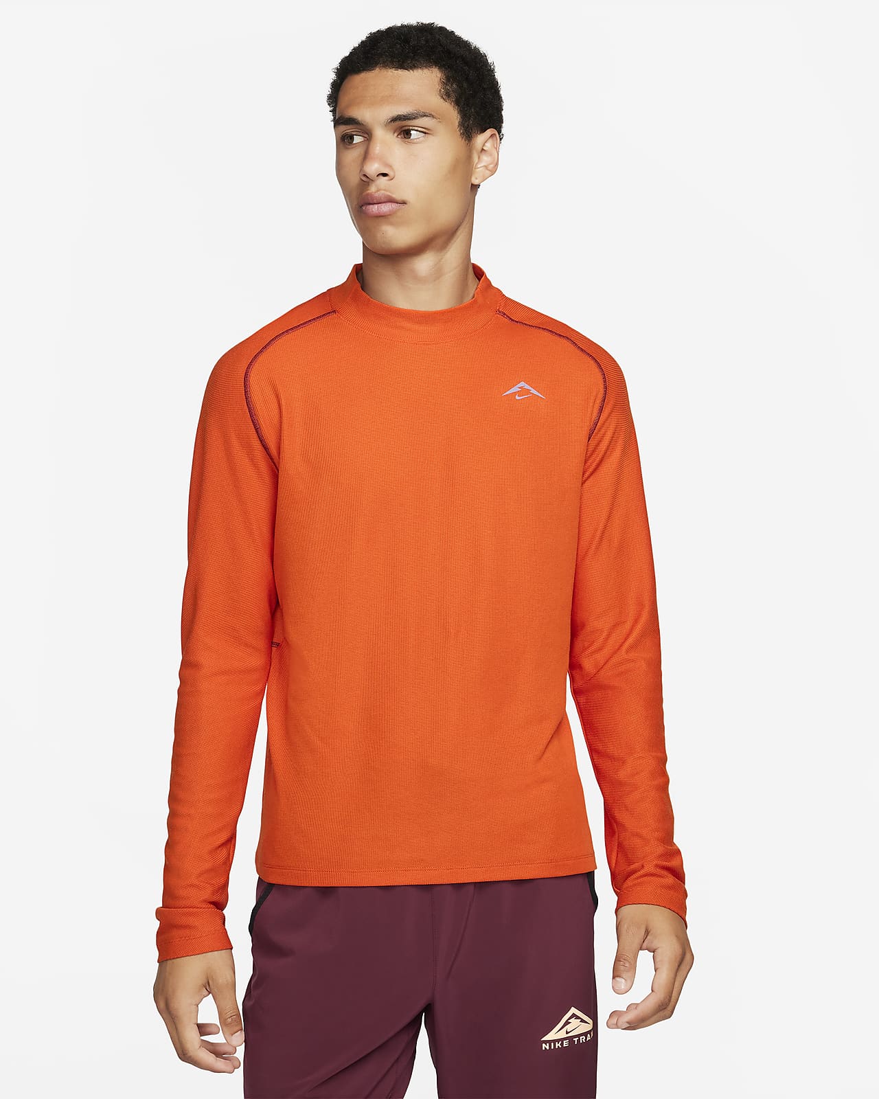 Camisola de running de manga comprida Dri-FIT Nike Trail para homem
