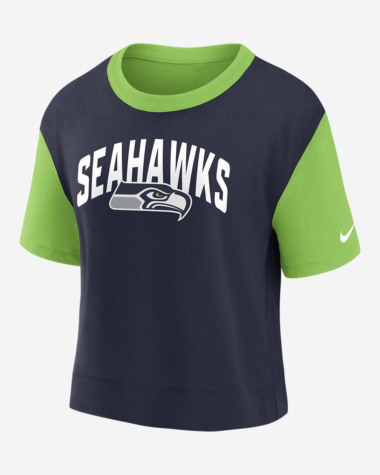 Nike Fashion (NFL Seattle Seahawks) Women's High-Hip T-Shirt