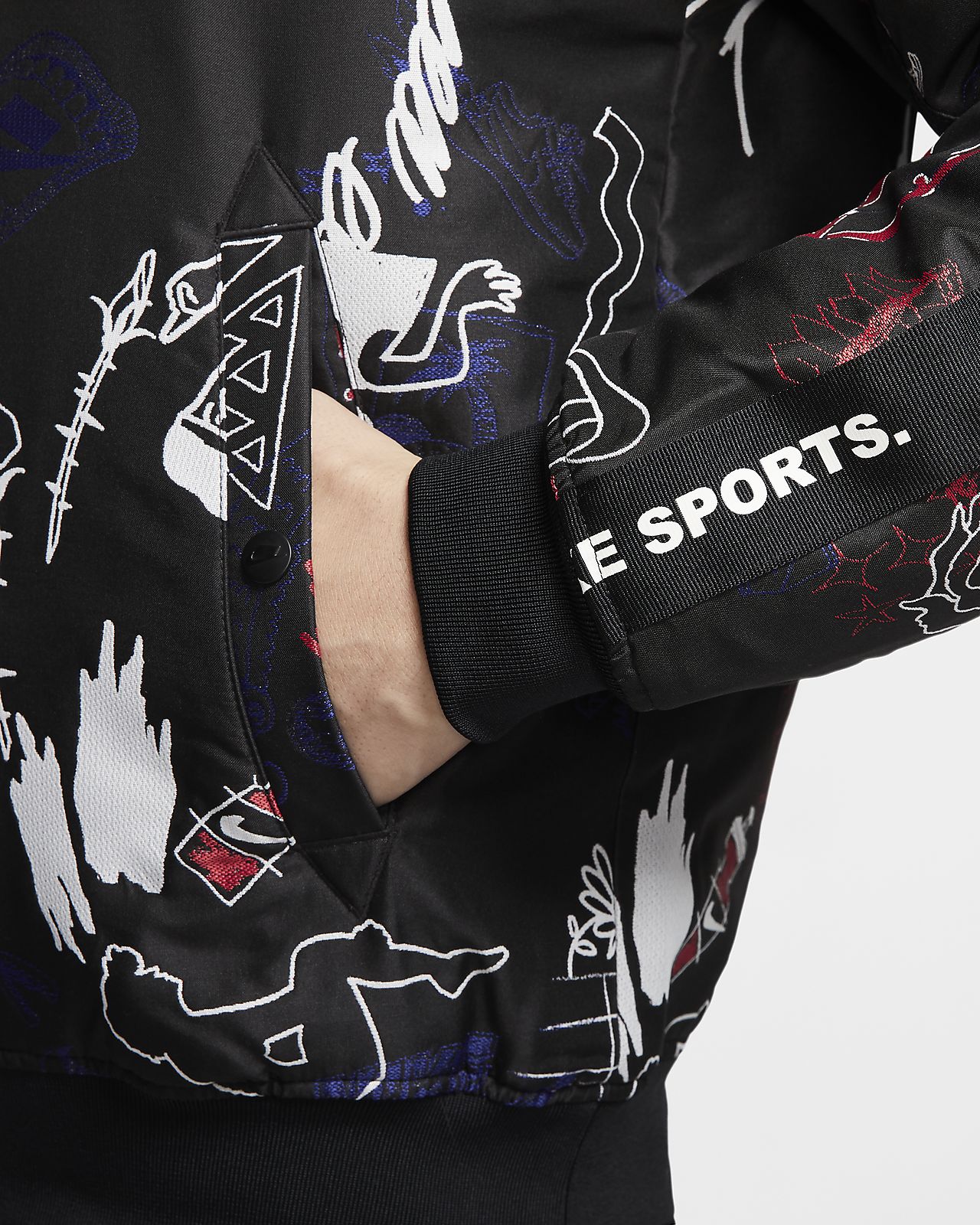 nike synthetic bomber