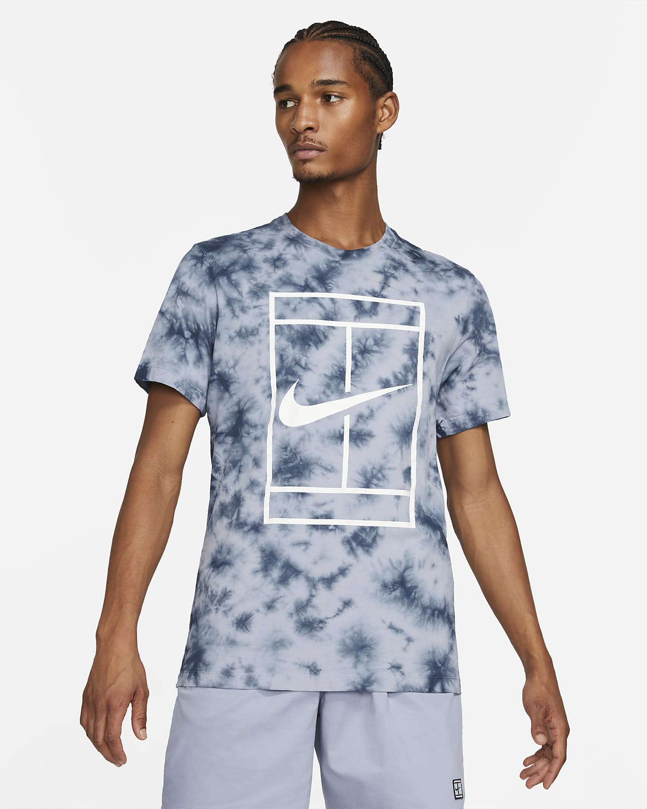 NikeCourt Men's Tie-Dye Tennis T-Shirt