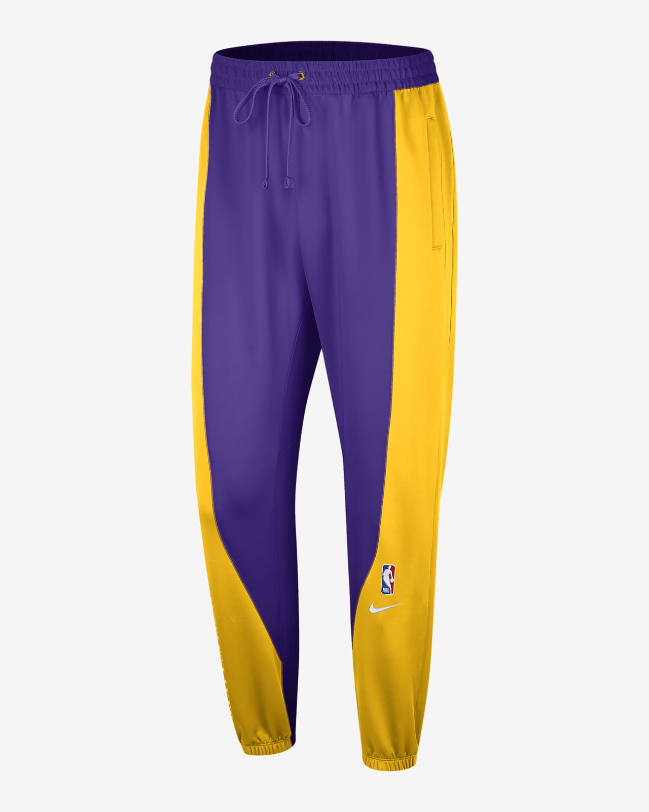 Los Angeles Lakers Showtime Nike Dri-FIT NBA-bukse til herre