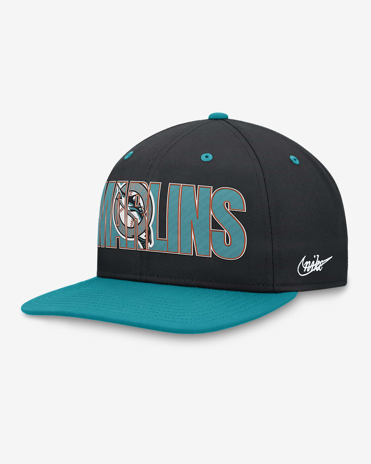 Florida Marlins Pro Cooperstown Men's Nike MLB Adjustable Hat. Nike.com