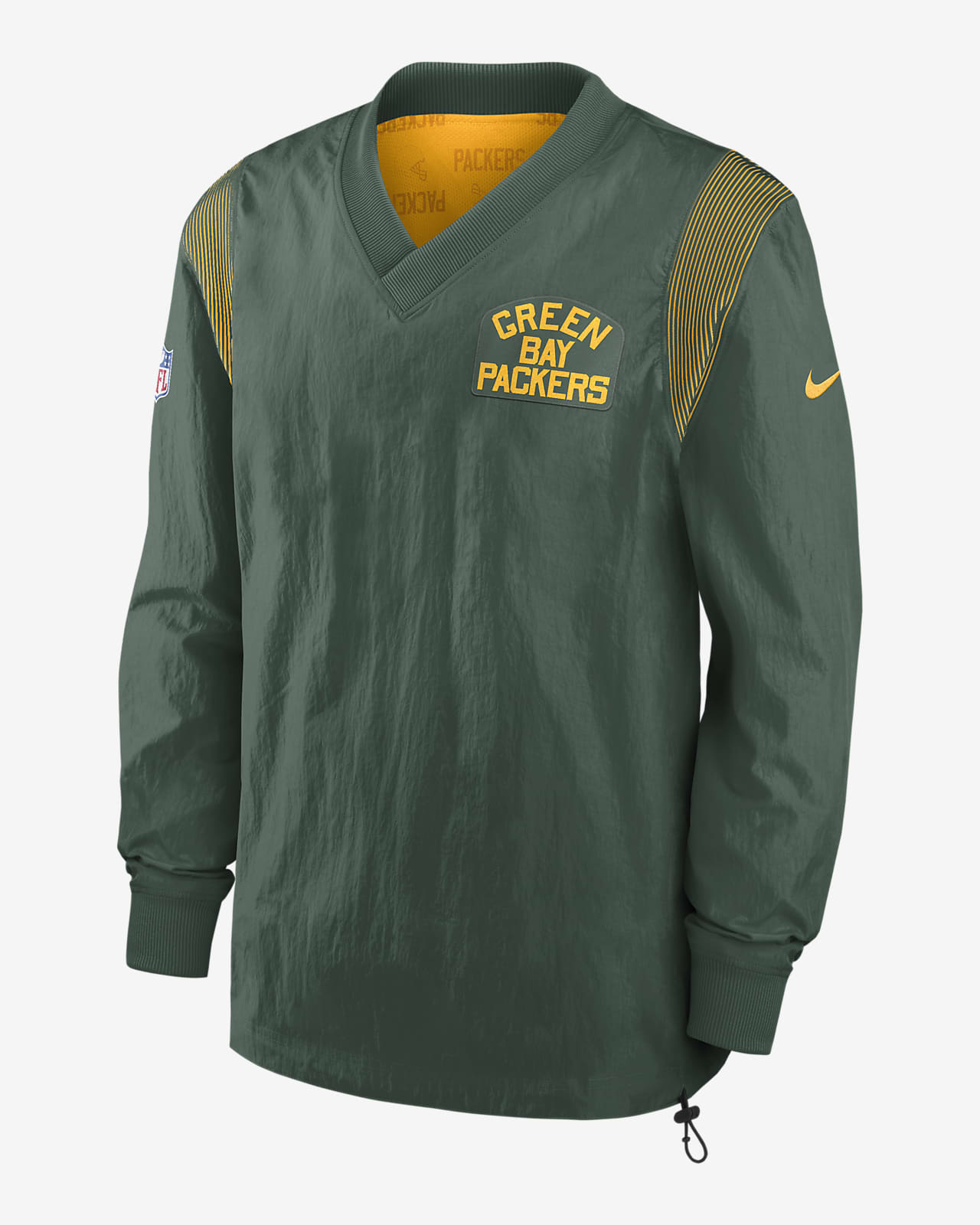 Nike Throwback Stack (NFL Green Bay Packers) Men's Pullover Jacket