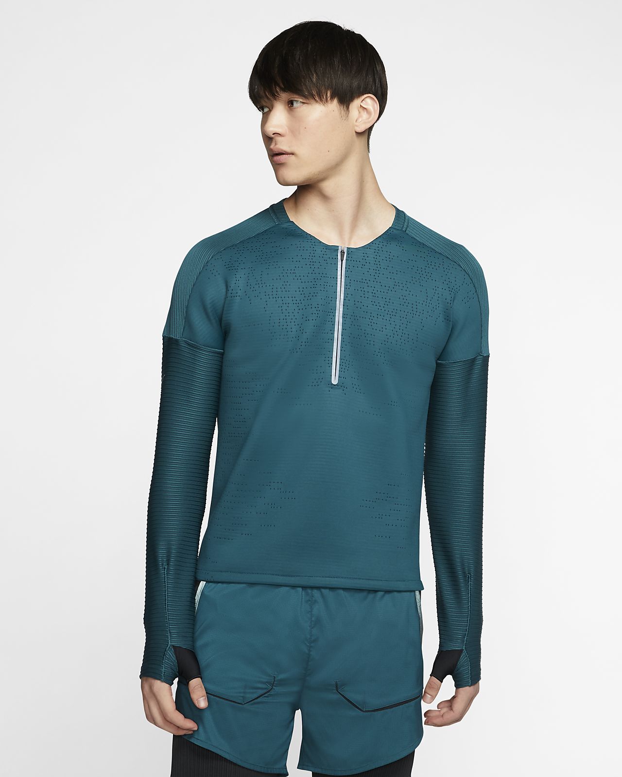 tech pack running long sleeve top