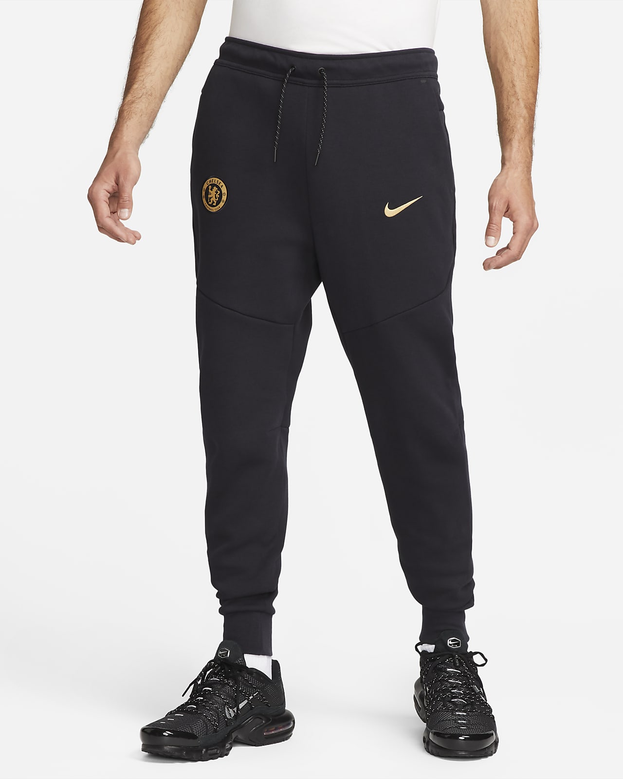 Joggingbyxor Nike Chelsea FC Tech Fleece för män