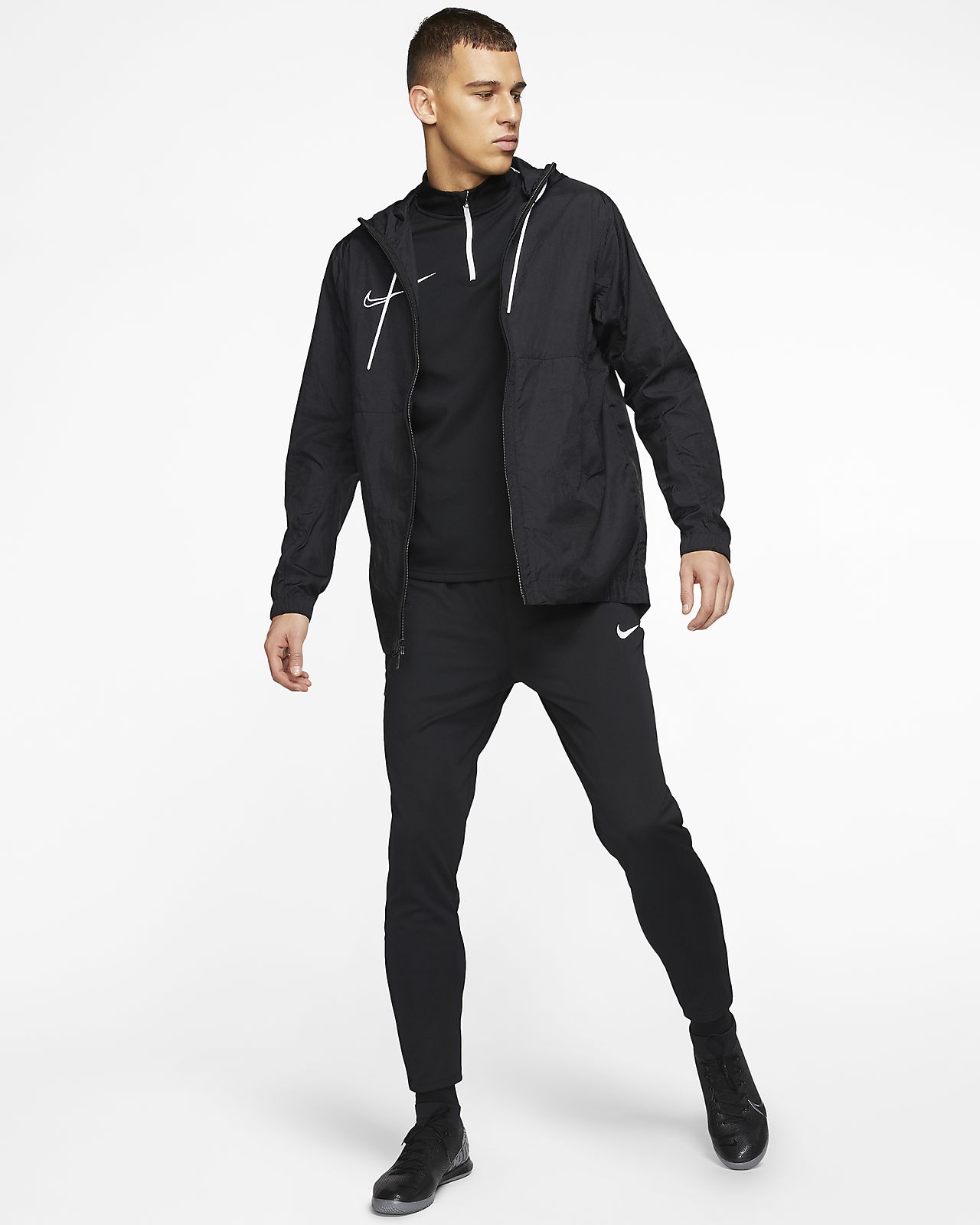 nike soccer rain jacket