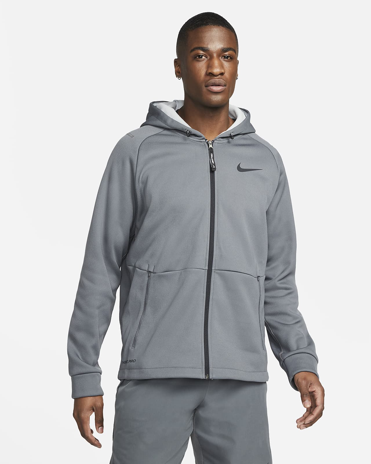 Veste à capuche et zip Nike Pro Therma-FIT pour Homme