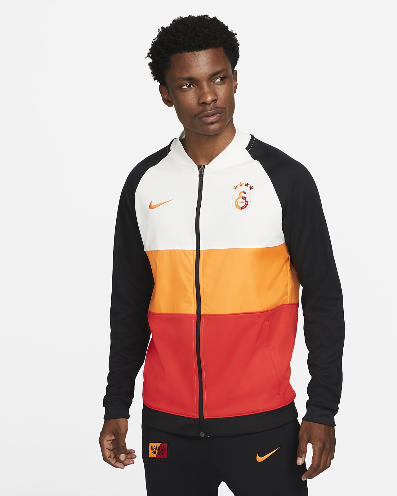 Galatasaray Men's Full-Zip Tracksuit Jacket