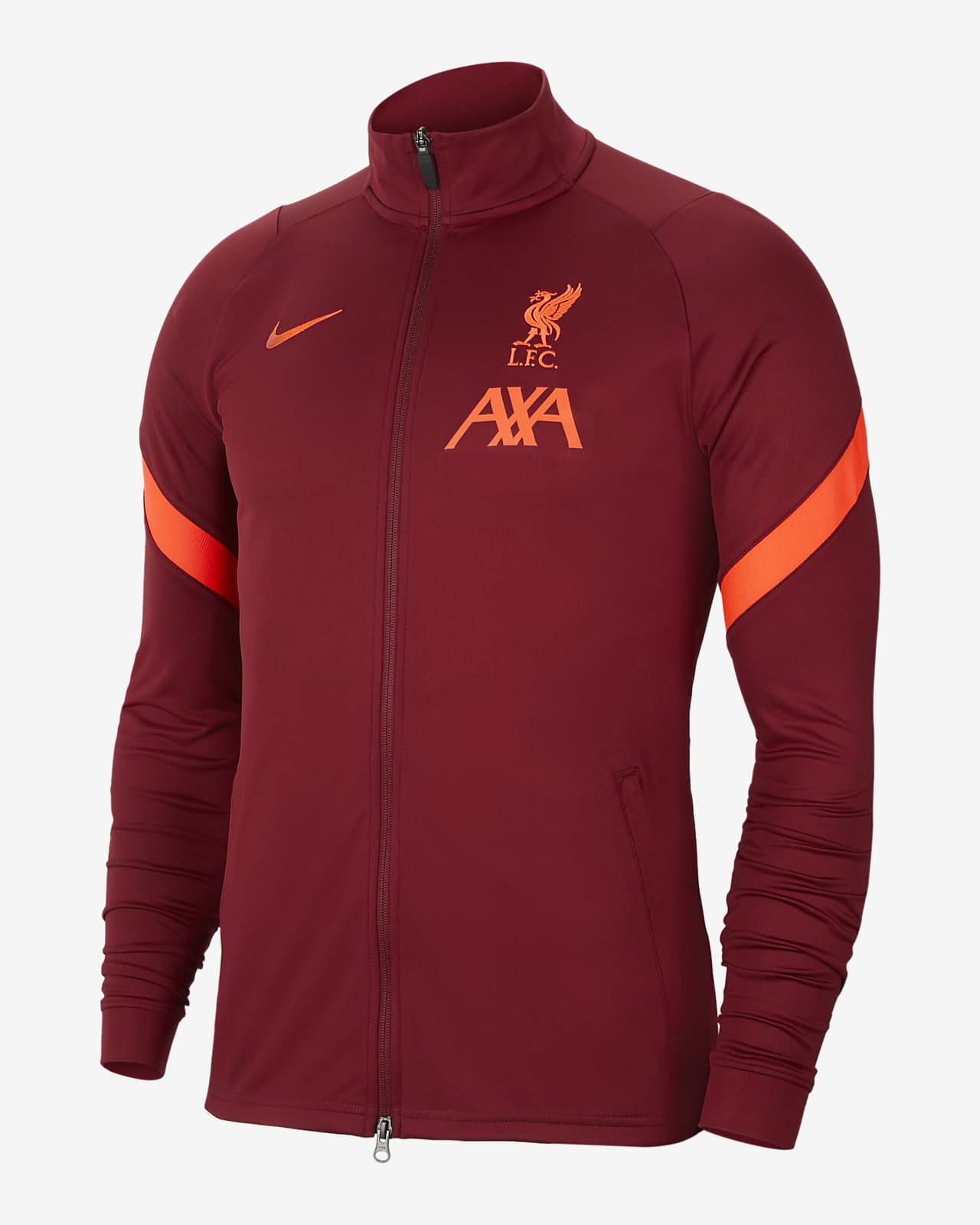 Мужская трикотажная футбольная куртка Liverpool FC Strike
