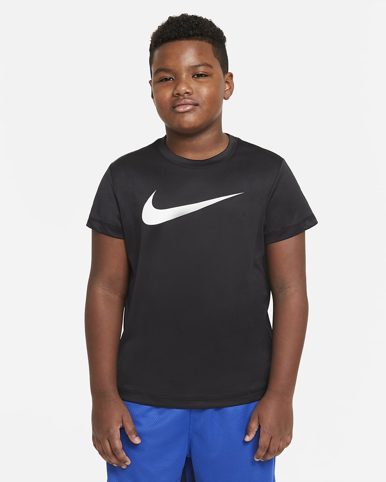 Playera de entrenamiento para niño talla grande Nike Dri-FIT (talla extendida)