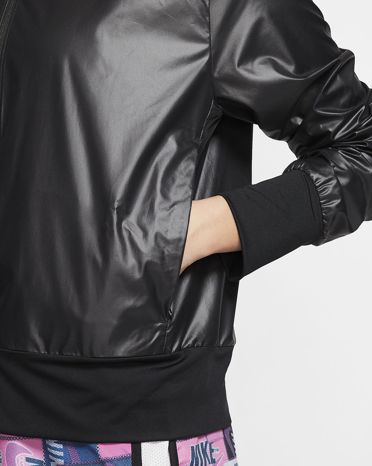 nike women's reflective running jacket