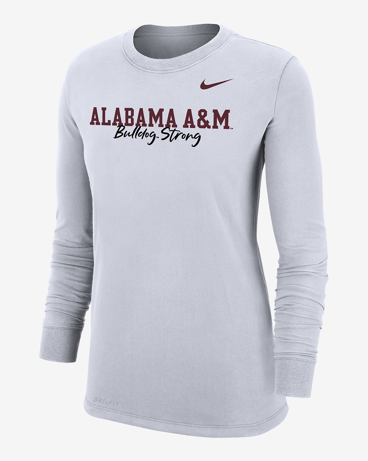 Nike College Dri-FIT 365 Alabama A&M Women's Long-Sleeve T-Shirt