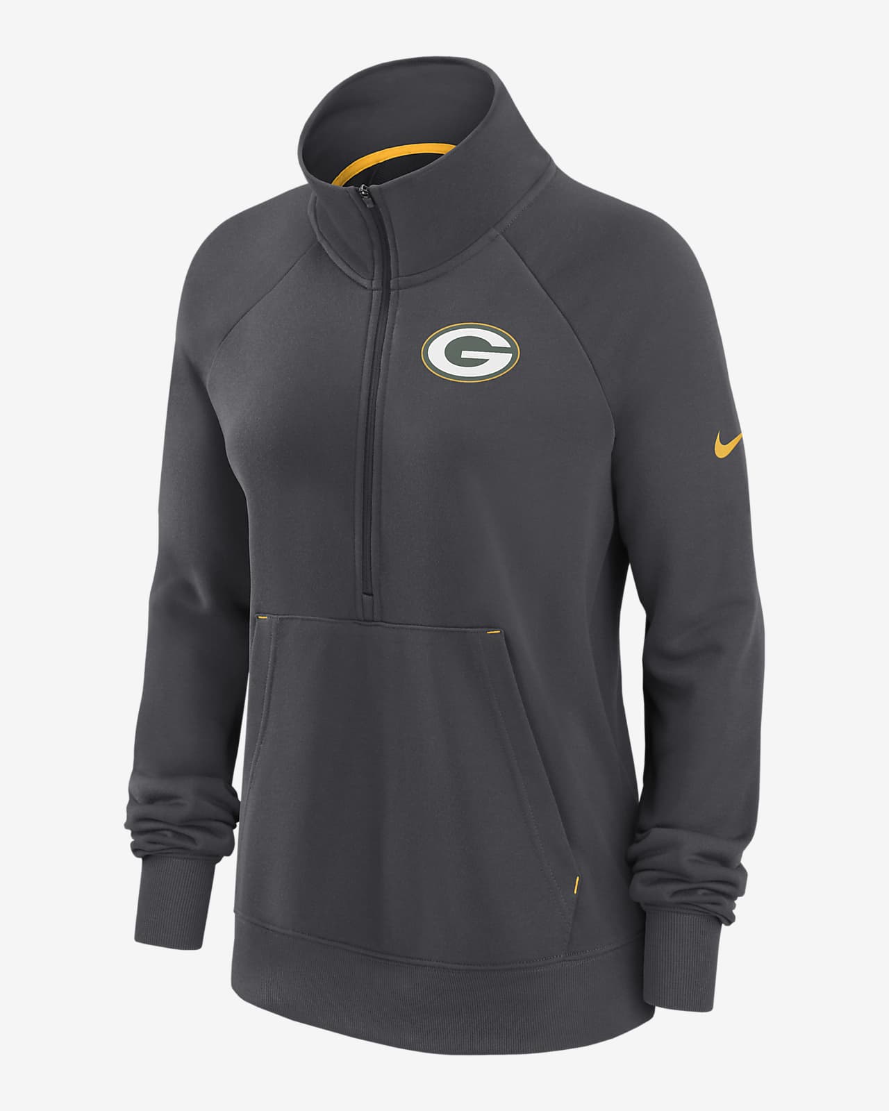 Nike Dri-FIT Premium (NFL Green Bay Packers) Women's 1/2-Zip Pullover