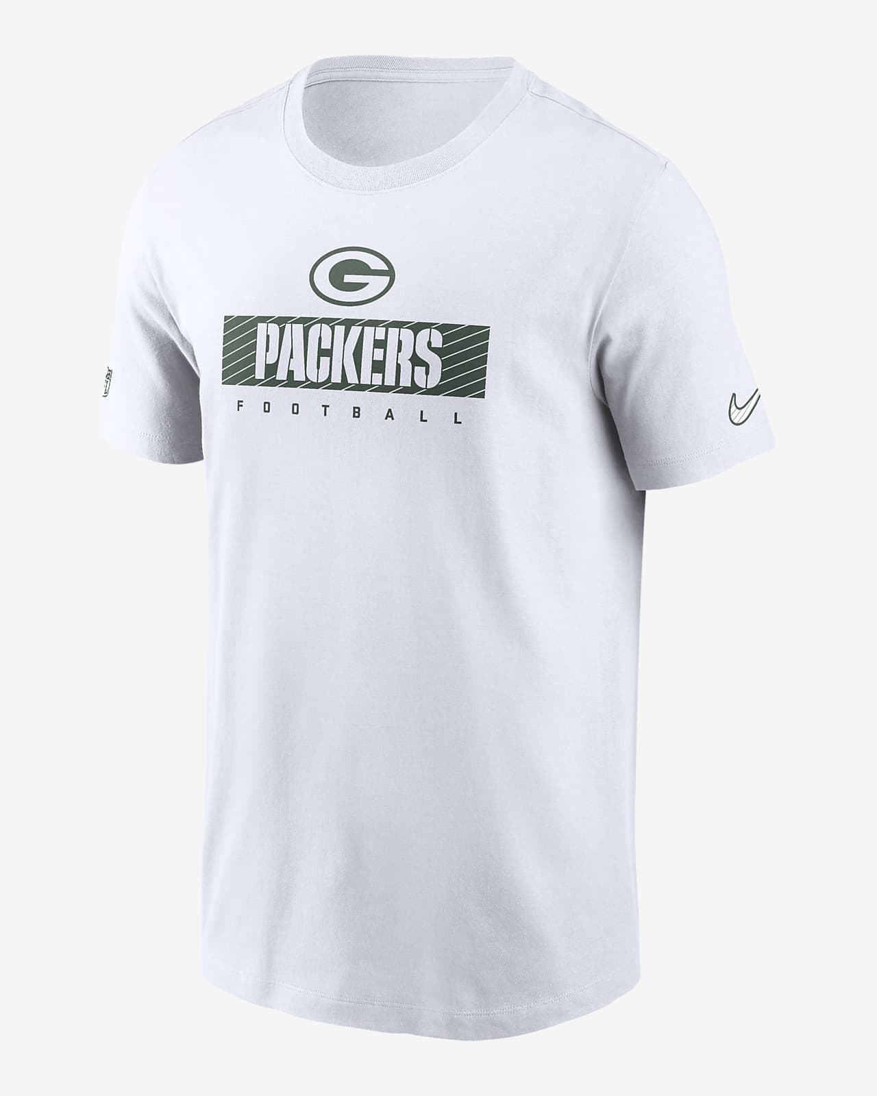 Playera Nike Dri-FIT de la NFL para hombre Green Bay Packers Sideline Team Issue