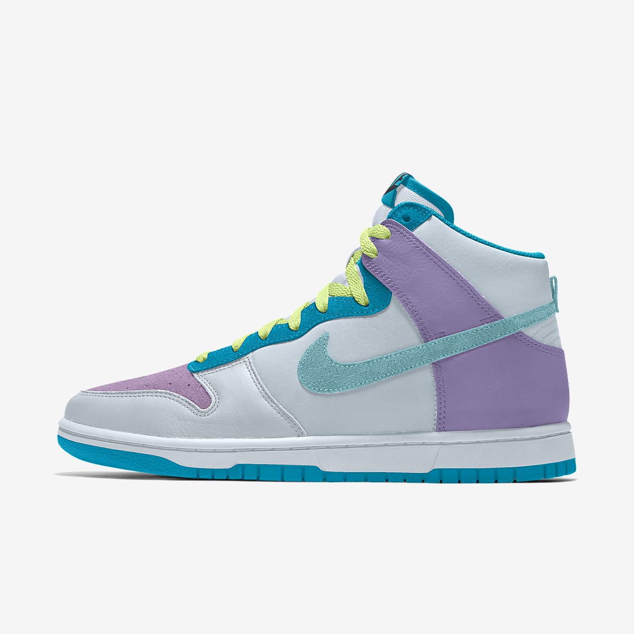 Chaussure personnalisable Nike Dunk High By You pour Femme