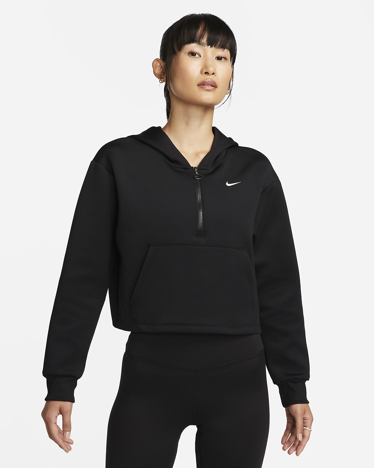 Nike Dri-FIT Women's Graphic 1/2-Zip Training Hoodie