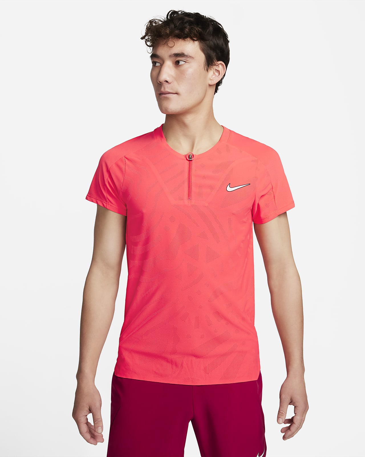 เสื้อโปโลเทนนิสผู้ชาย NikeCourt Dri-FIT ADV Slam