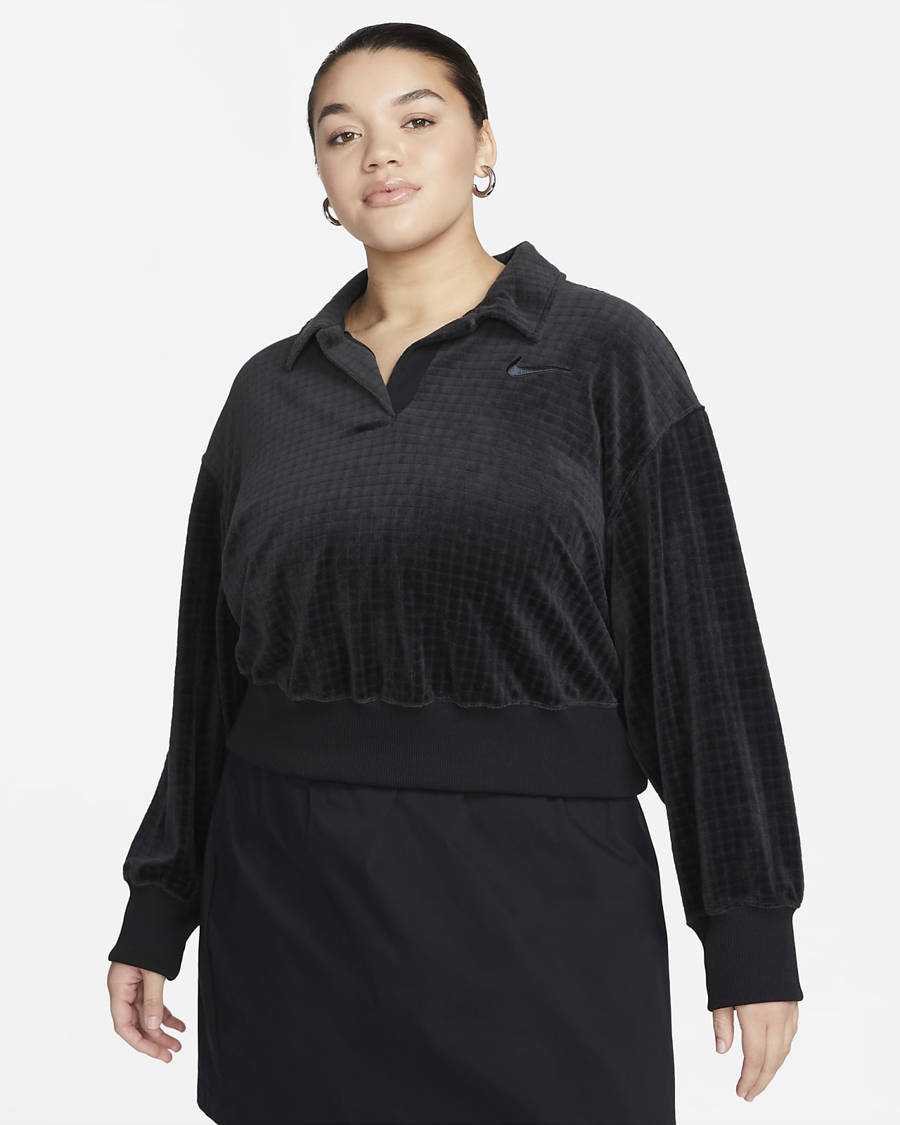 Nike Sportswear Women's Velour Polo (Plus Size)