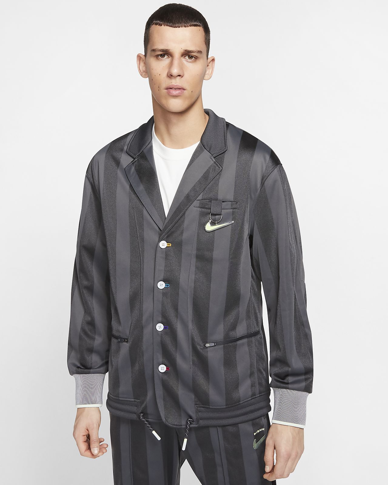 nike silver tracksuit