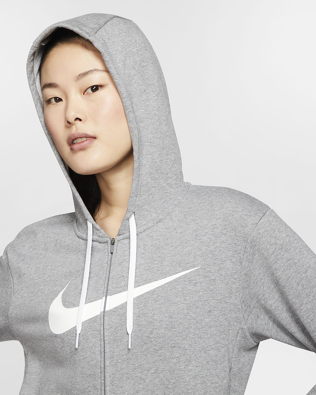 nike dri fit full zip hoody ladies