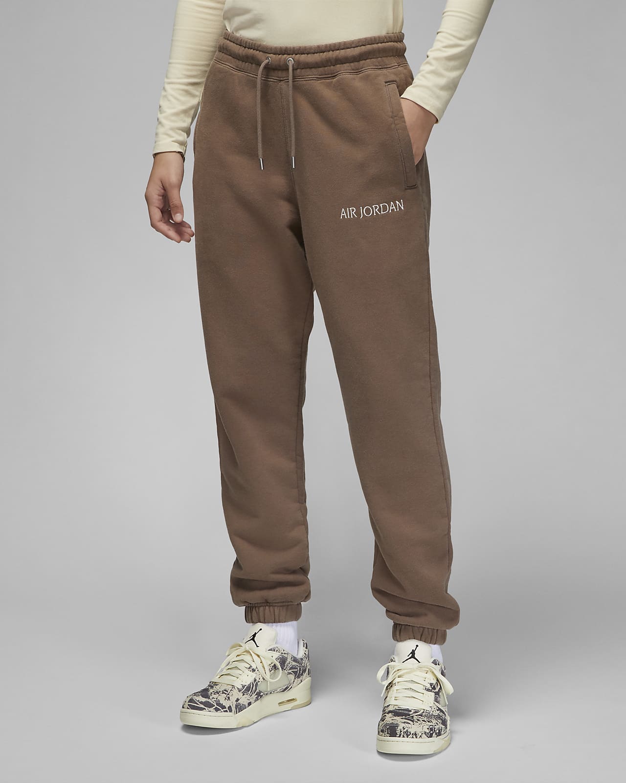 Air Jordan Wordmark Fleece-Hose für Damen