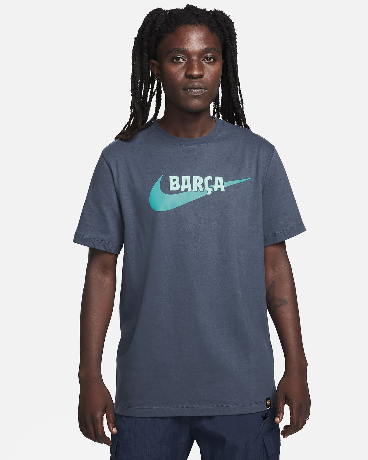 FC Barcelona Swoosh Men's Nike T-Shirt
