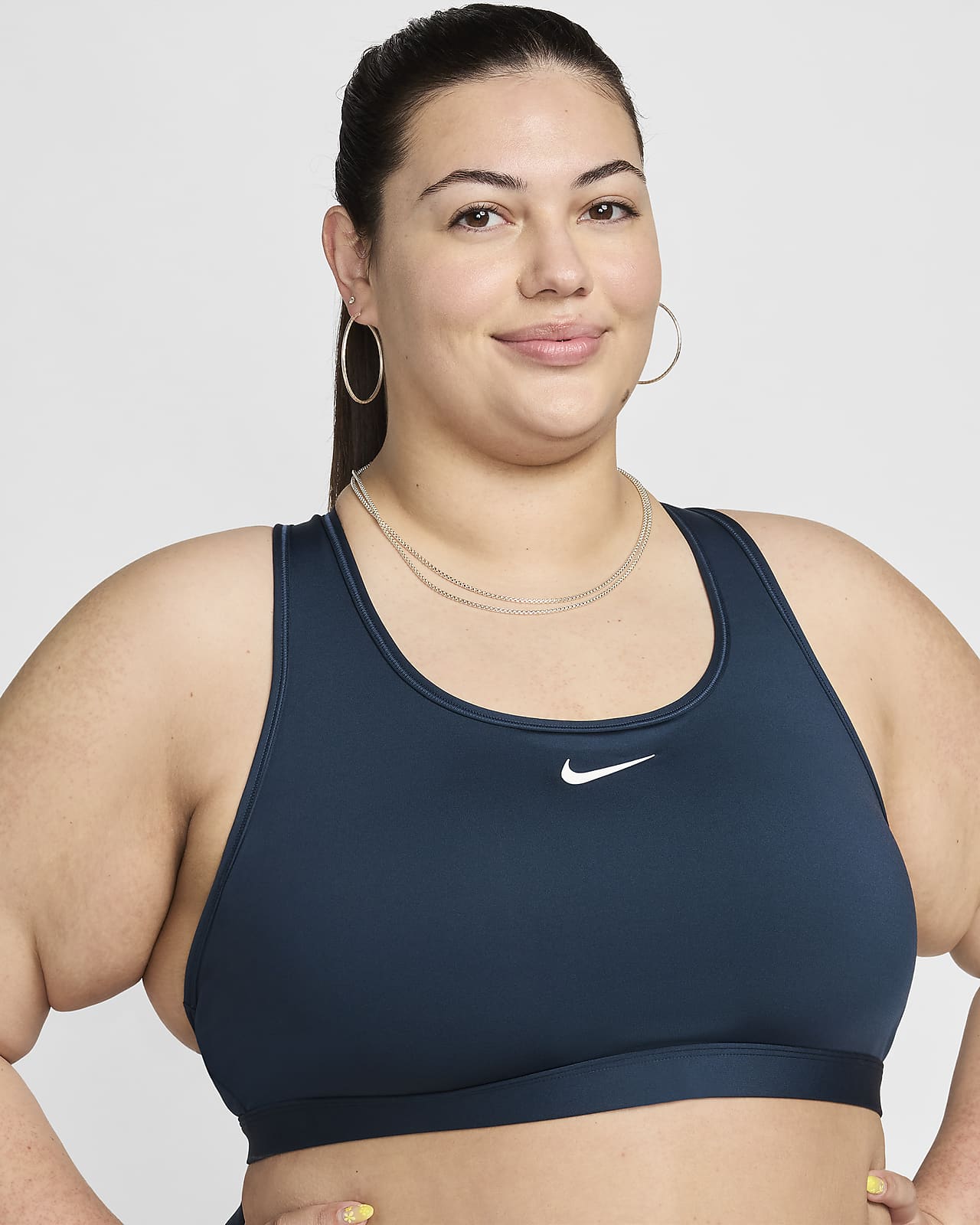 Nike Swoosh Medium Support Women's Padded Sports Bra (Plus Size)