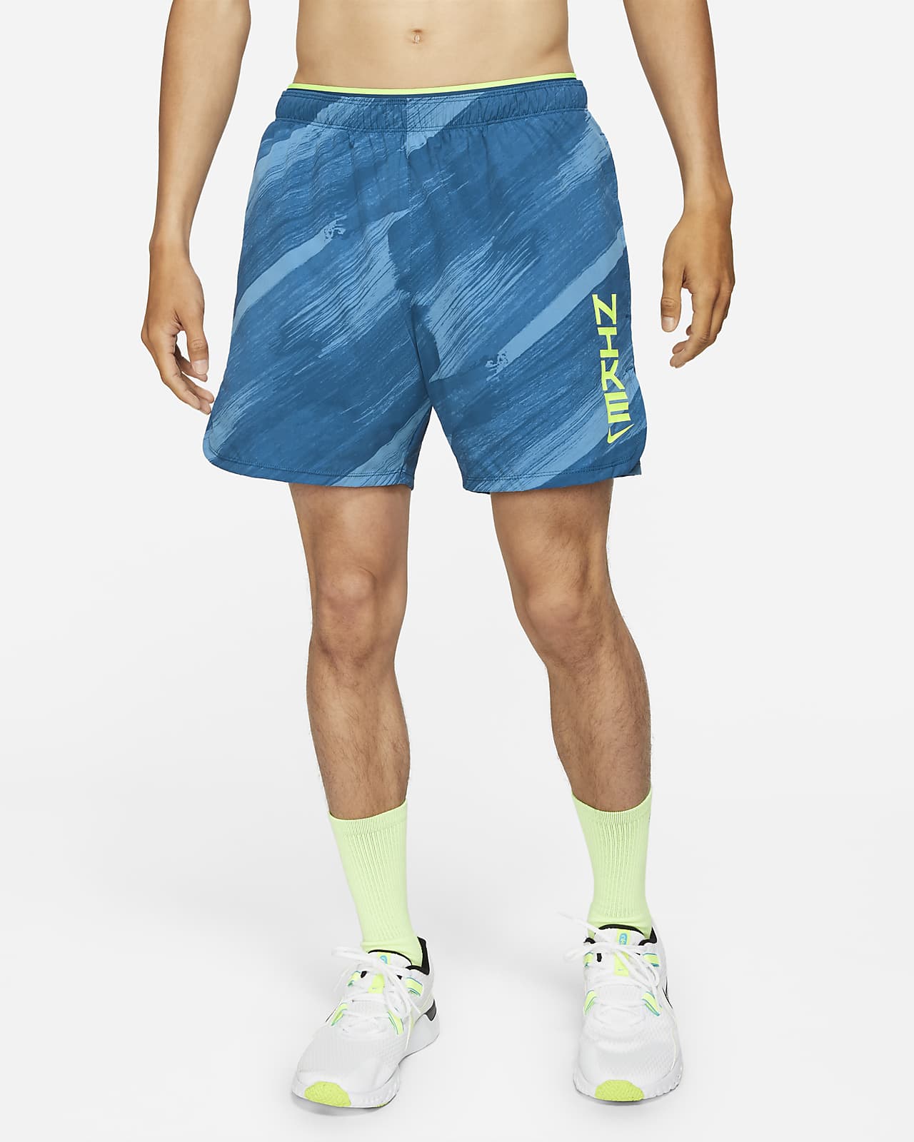 กางเกงเทรนนิ่งแบบทอขาสั้นผู้ชาย Nike Dri-FIT Sport Clash