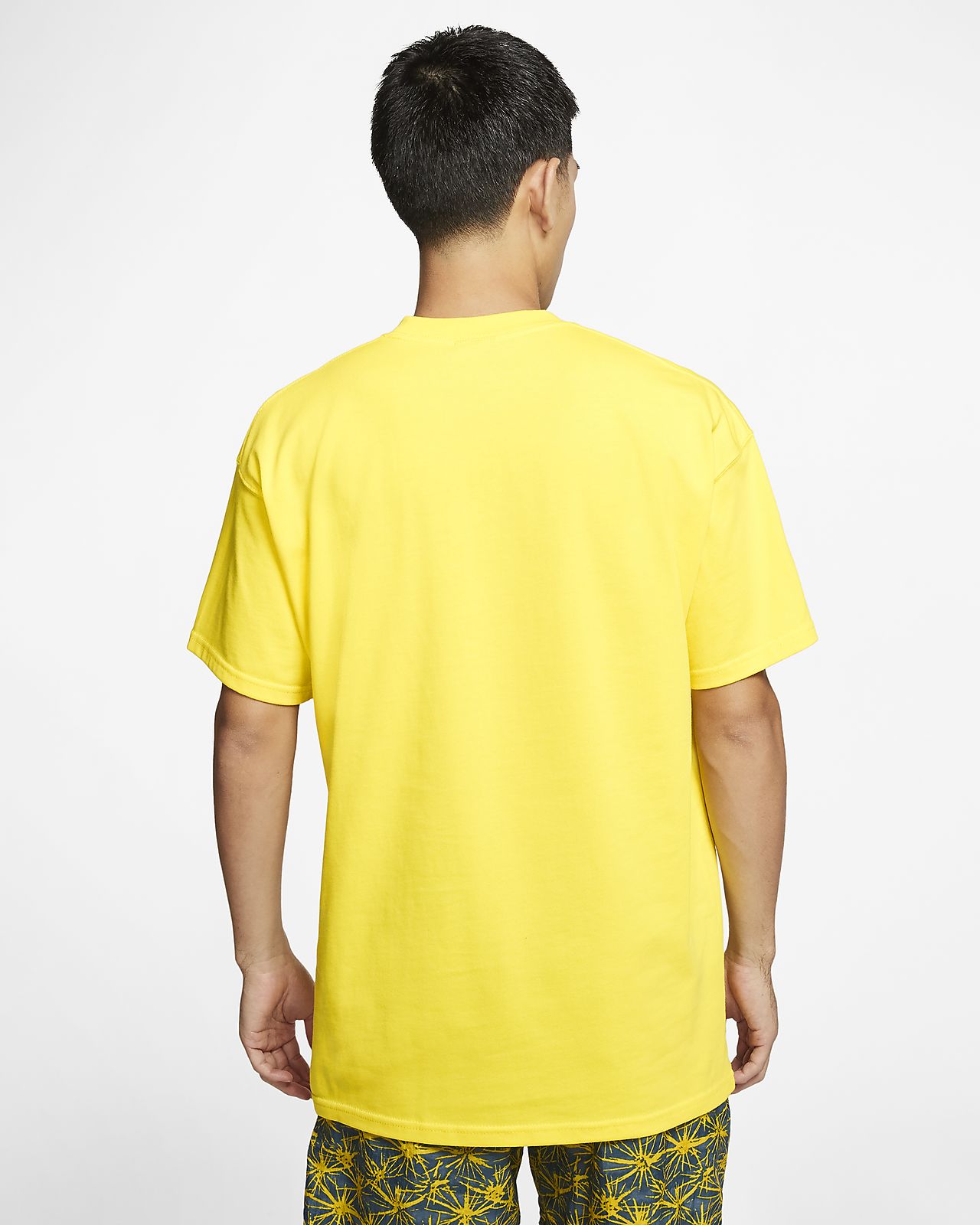 yellow nike t shirt