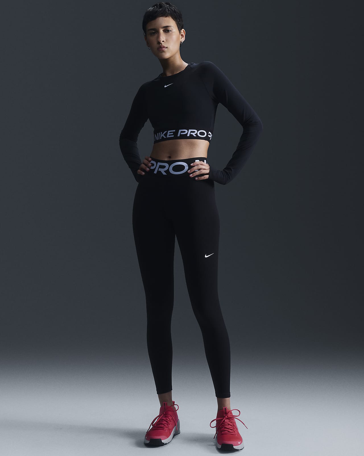 Nike Pro Sculpt Leggings in voller Länge mit hohem Bund (Damen)