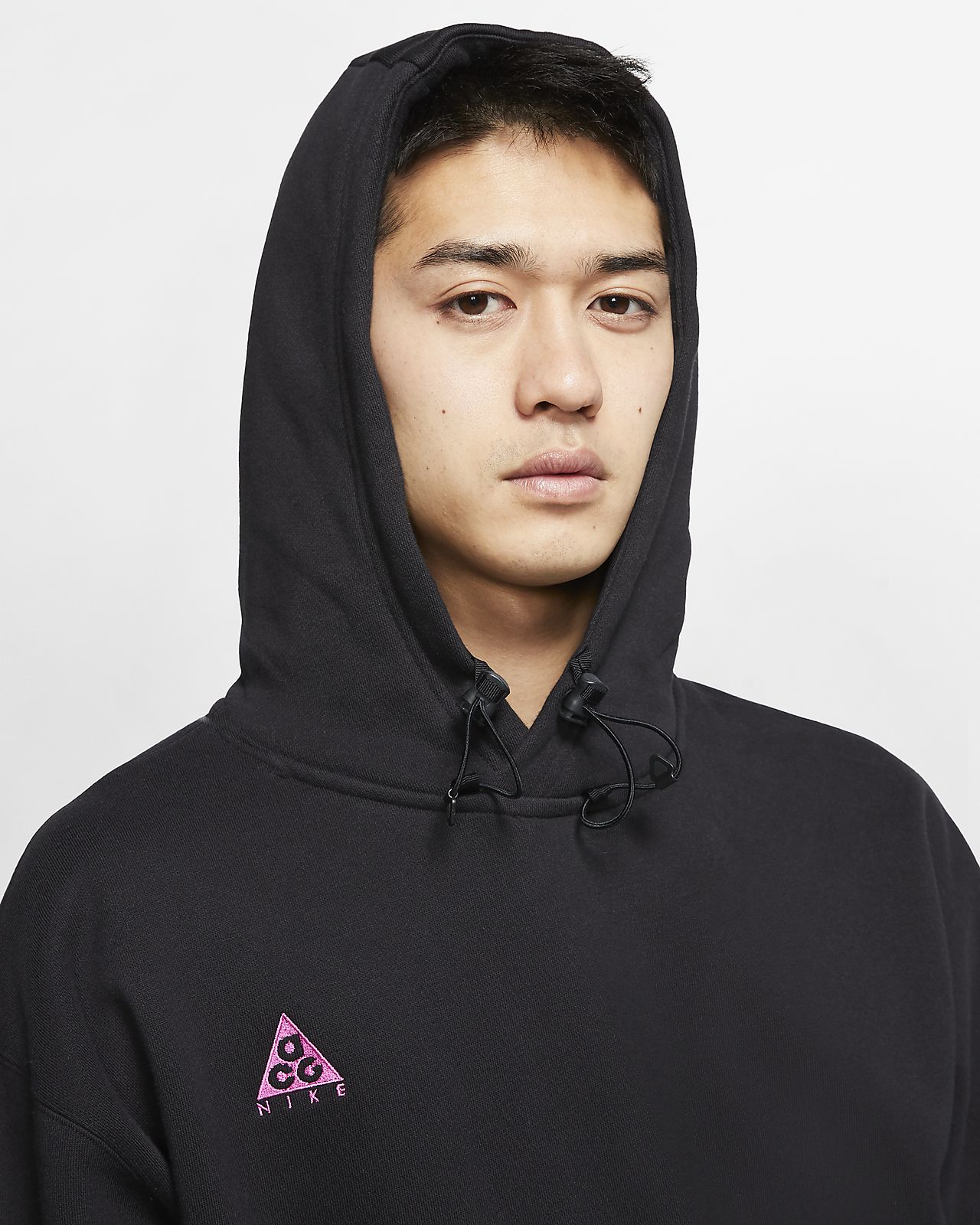 nike acg pullover hoodie black